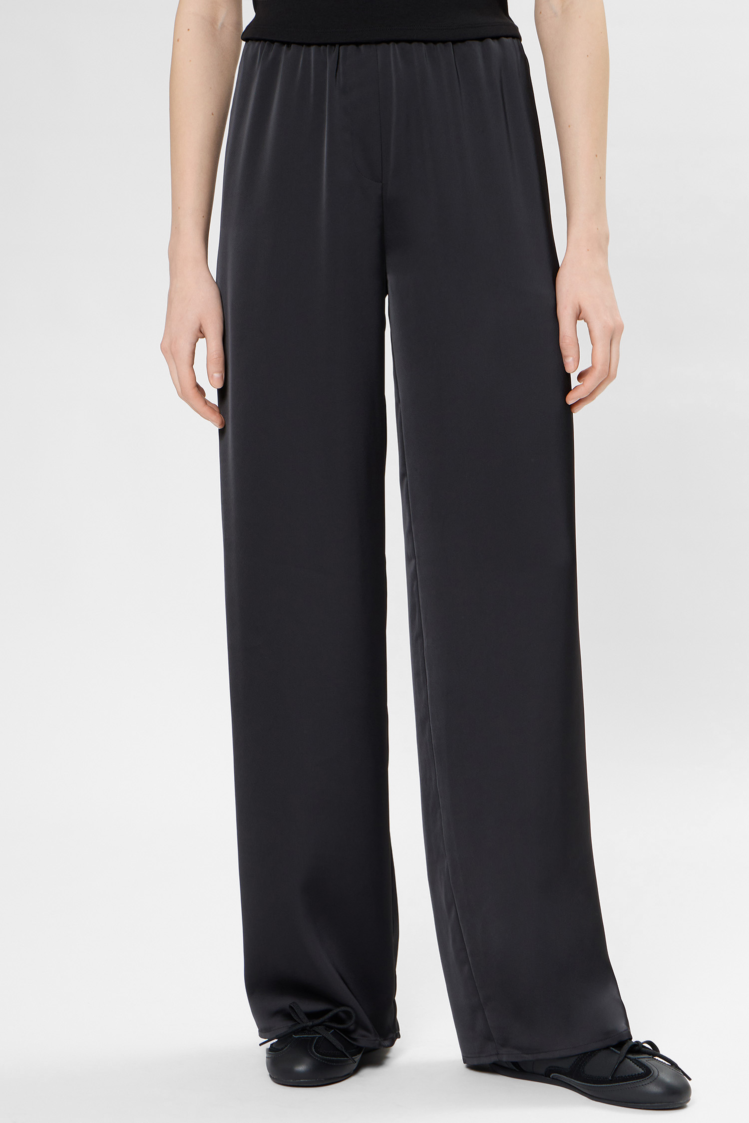 Жіночі чорні брюки HUGO 50556673;001