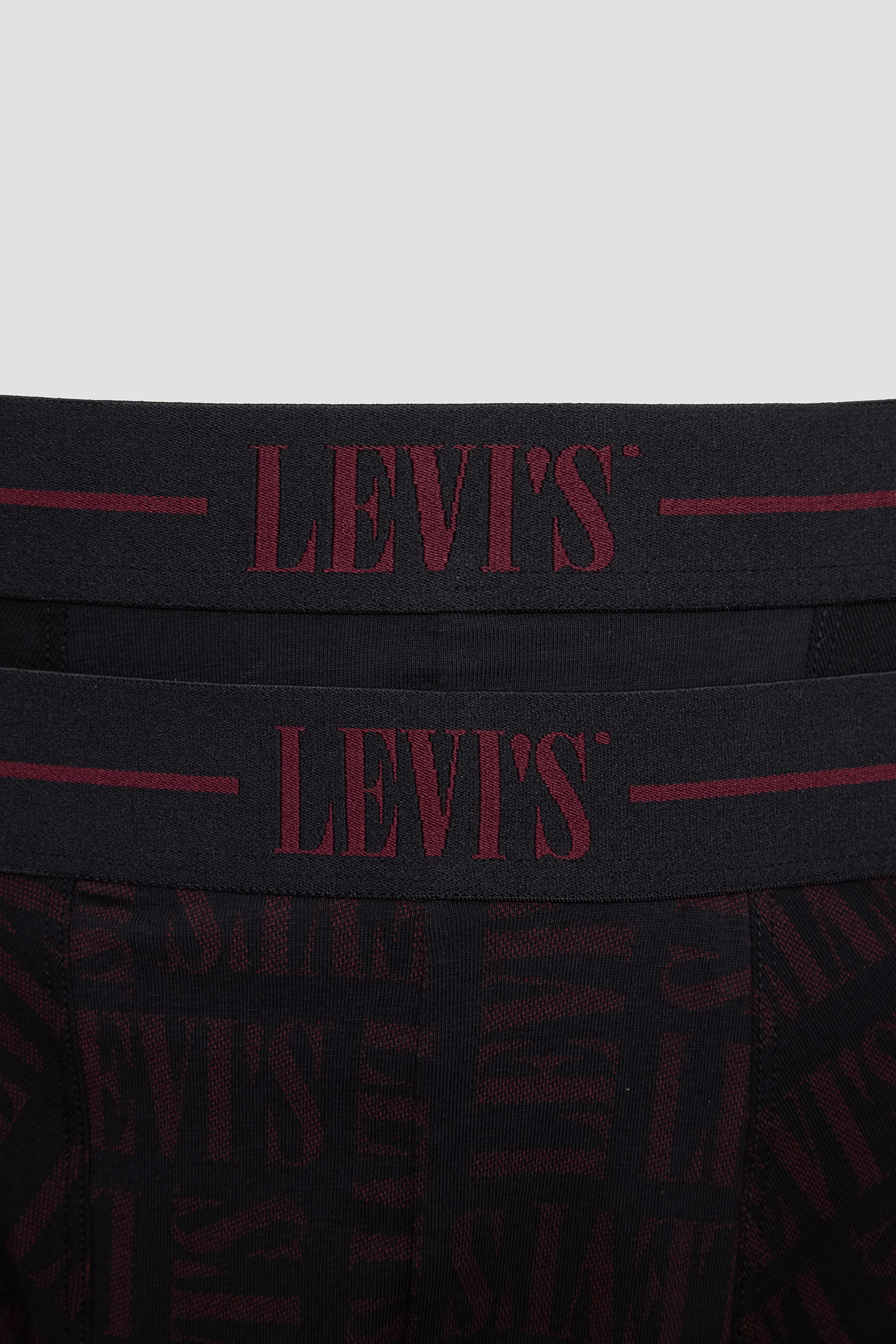 Чоловічі чорні боксери (2 шт) Levi’s® 701235941;002