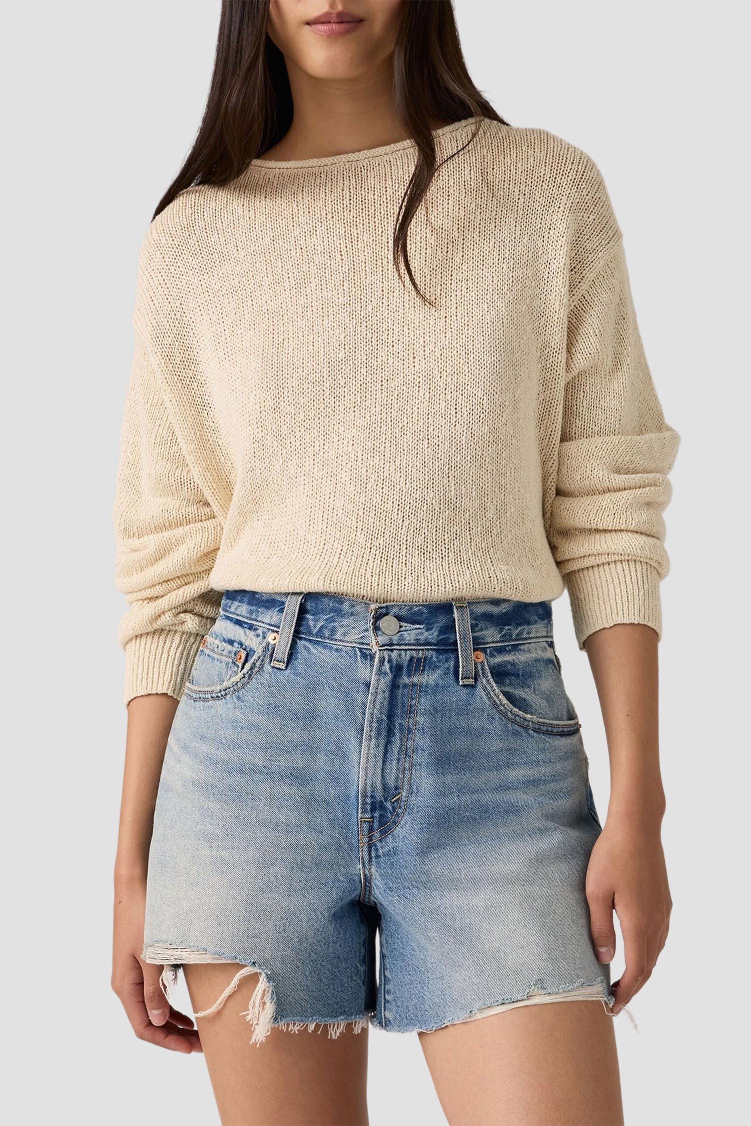 Жіночі блакитні джинсові шорти Levi’s® 005DS;0001