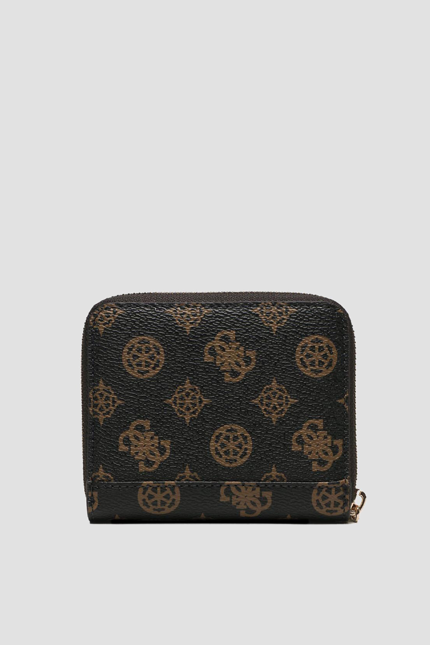 Жіночий темно-коричневий гаманець з візерунком Guess SWPG85.00370;MLO