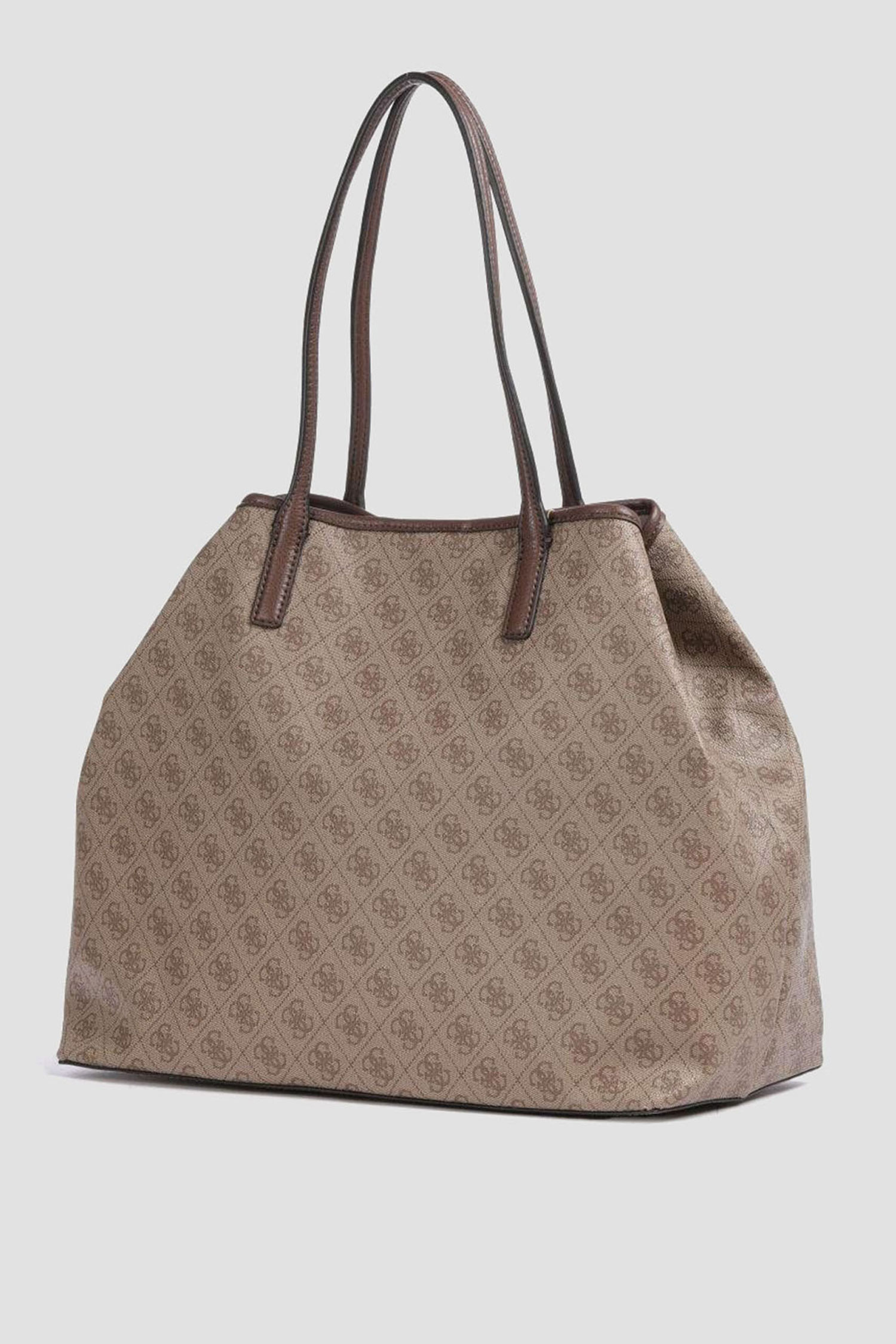 Женская коричневая сумка с узором Guess HWESG9.51429;LGW