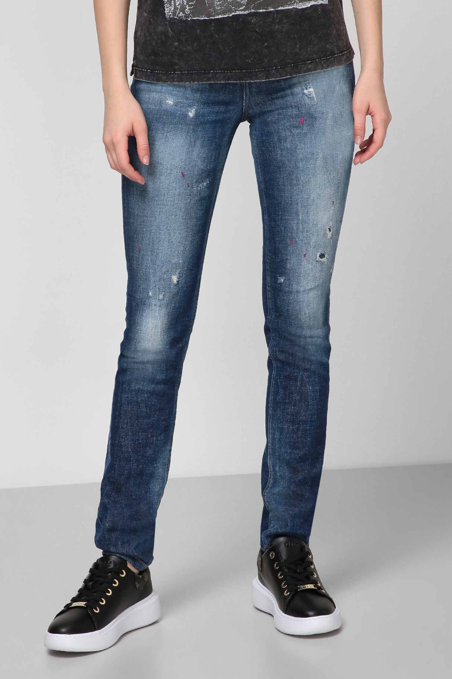 Жіночі сині джинси Guess W1RA46.D46A7;ROMA