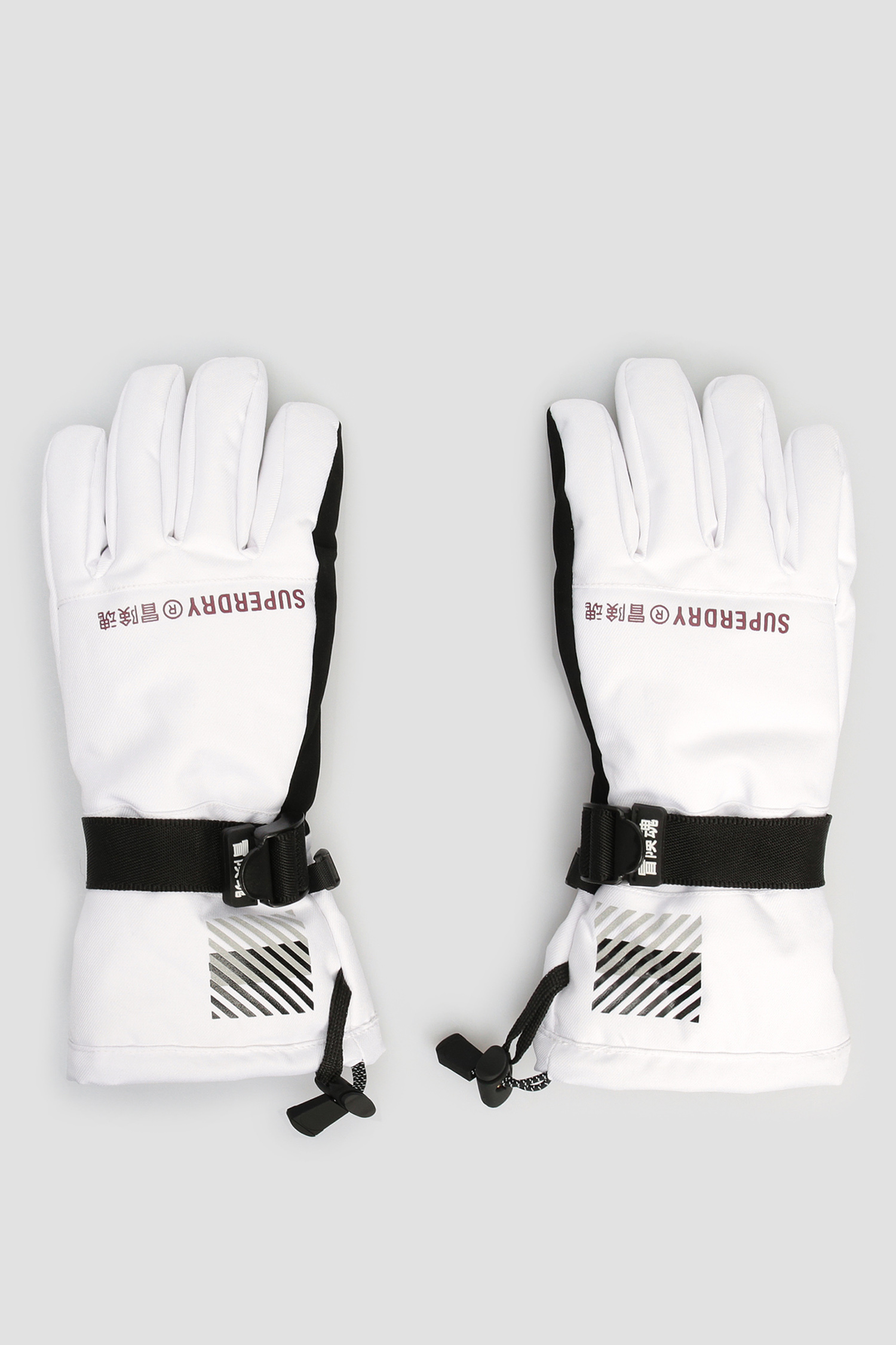 Белые перчатки для девушек SuperDry WS210013A;04C