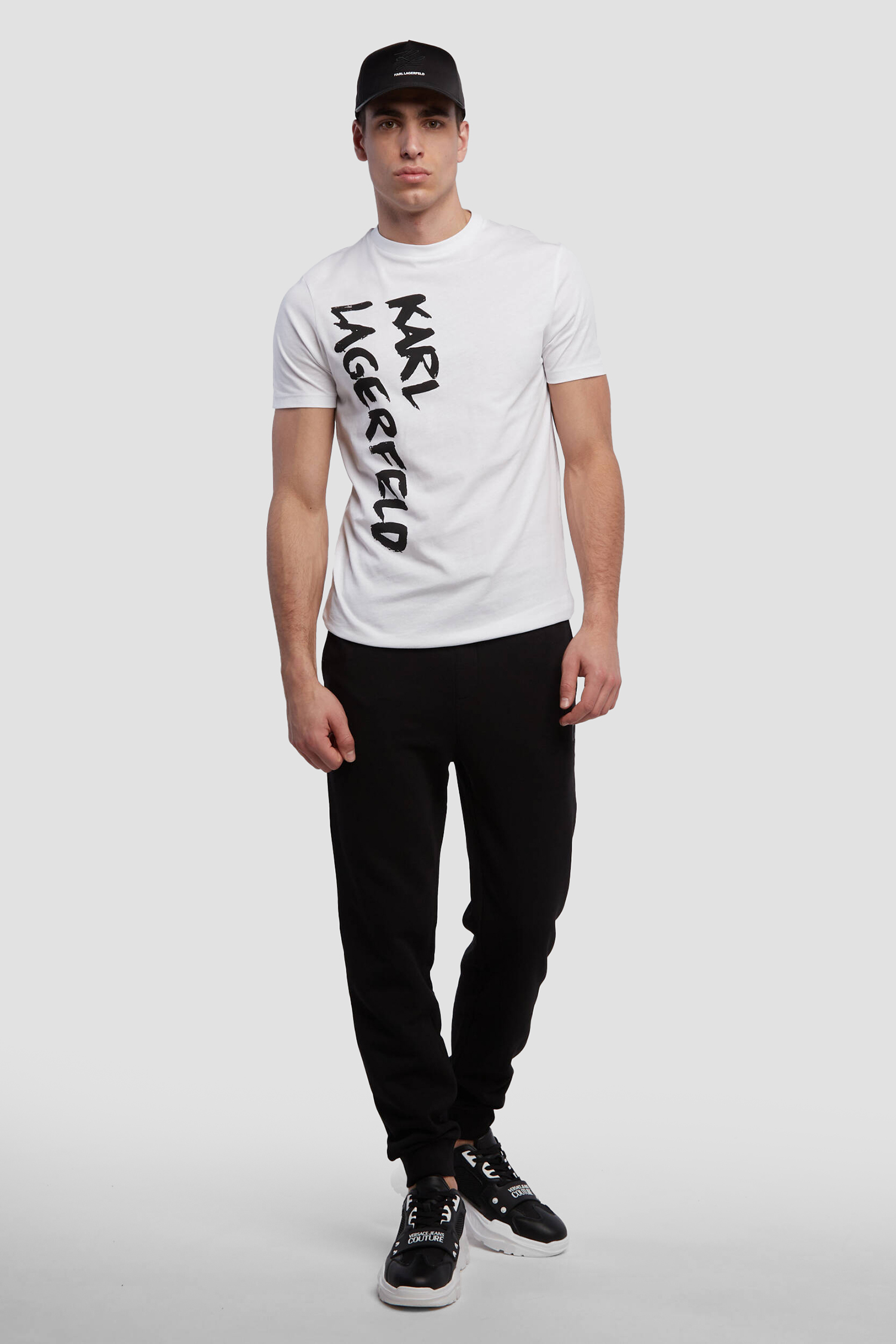 Мужская белая футболка Karl Lagerfeld 521224.755065;10