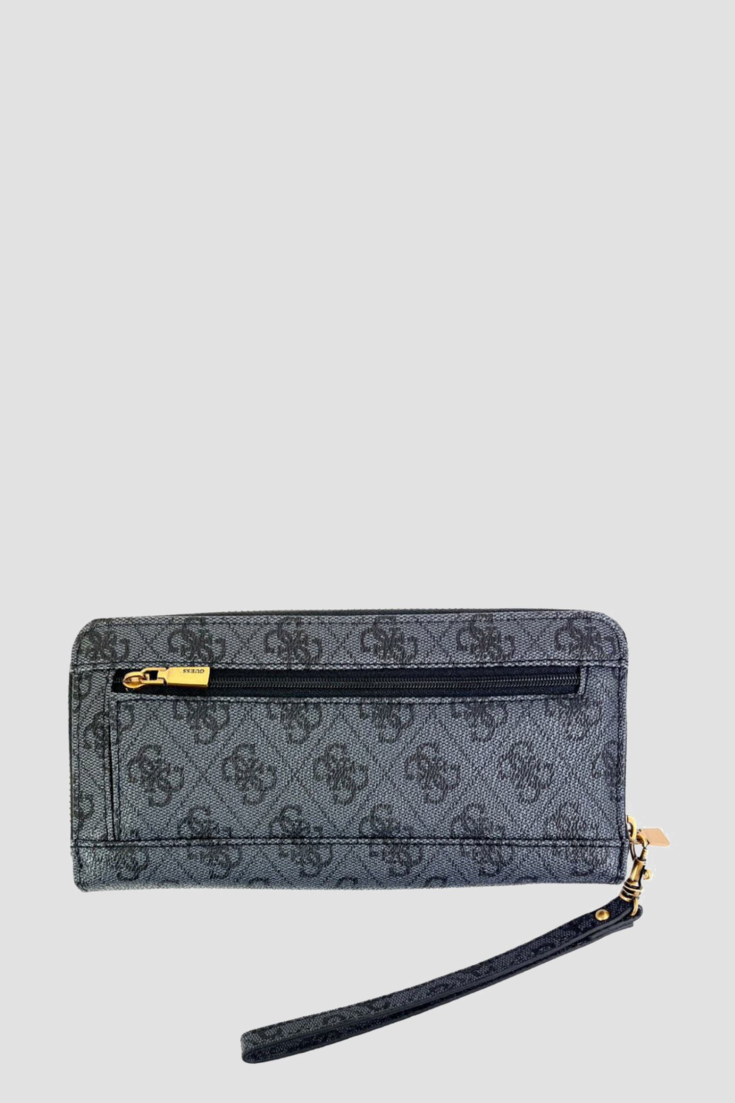 Женский серый кошелек с узором Guess SWEBG8.39046;CLO