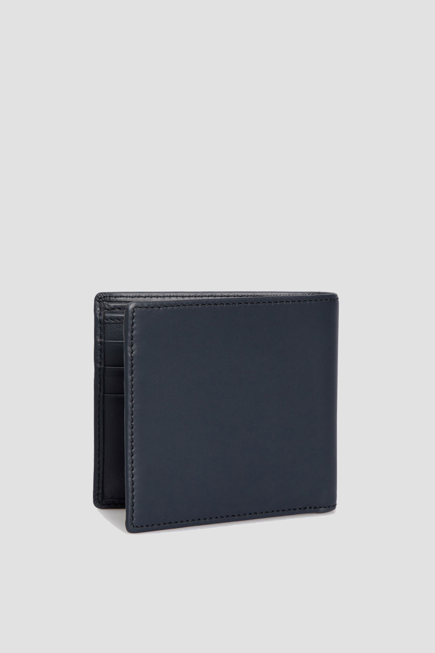 Чоловічий темно-синій шкіряний гаманець BALDININI Q3B001XXNAPT;9906