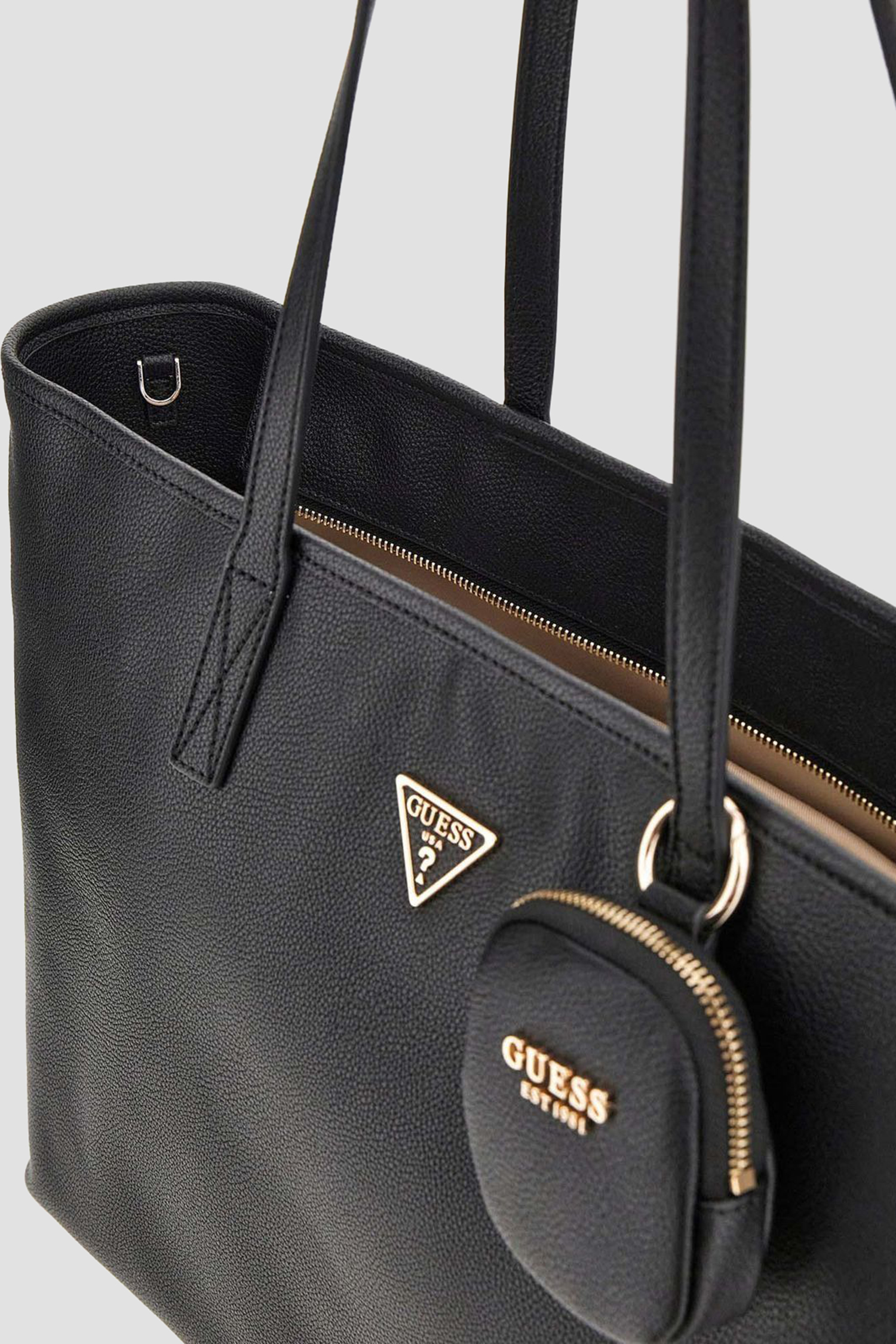 Женская черная сумка Guess HWBG71.24240;BLA