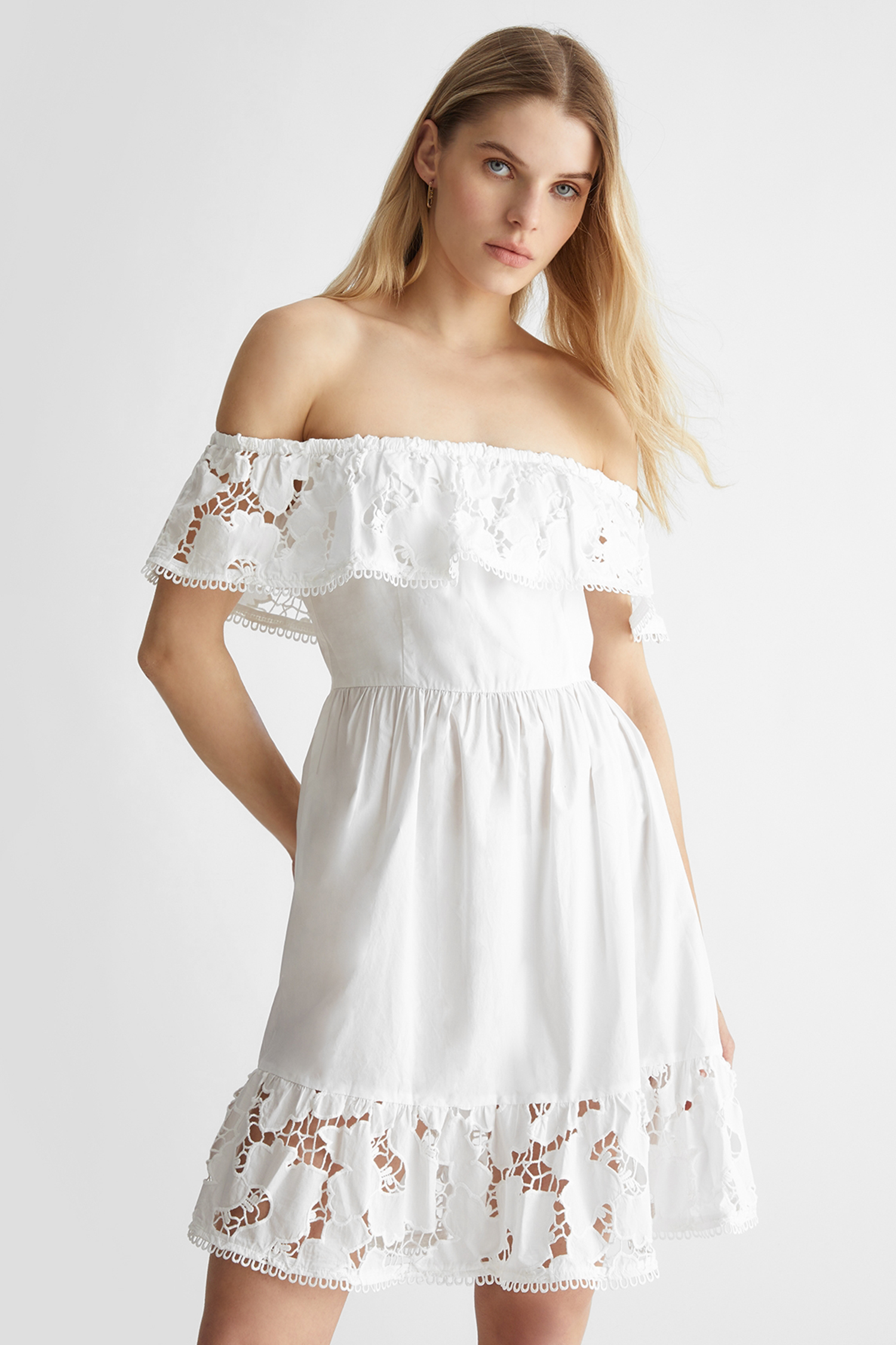 Женское белое платье Liu Jo MA4080.T3762;11111
