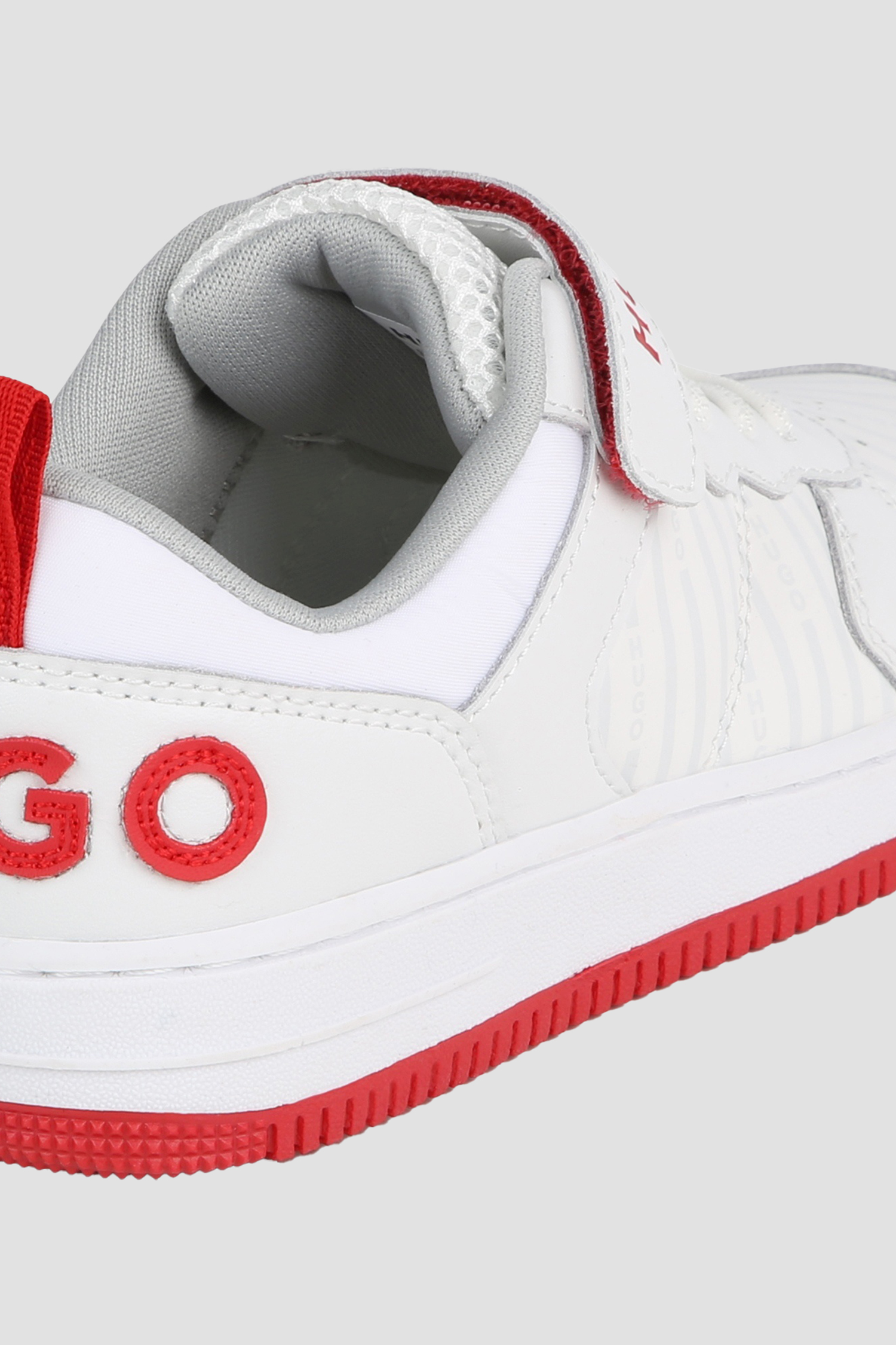 Детские белые кроссовки HUGO kids G00097;10P