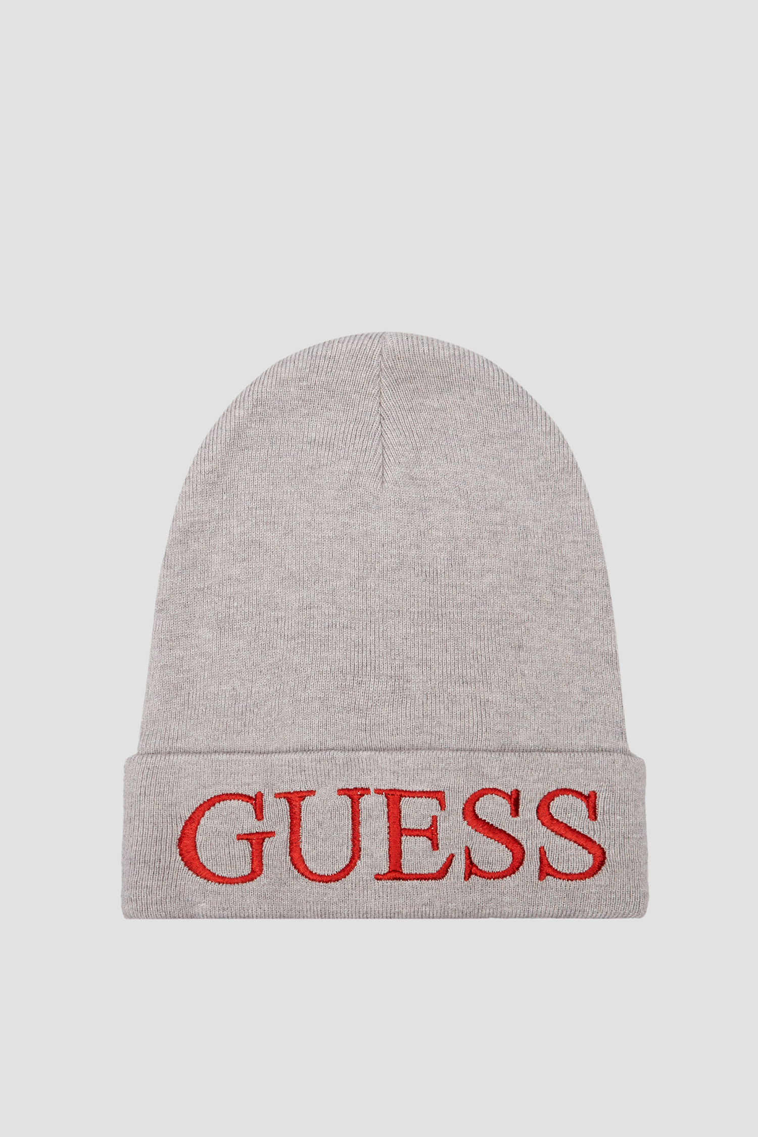 Женская серая шапка Guess AW8728.WOL01;GRY