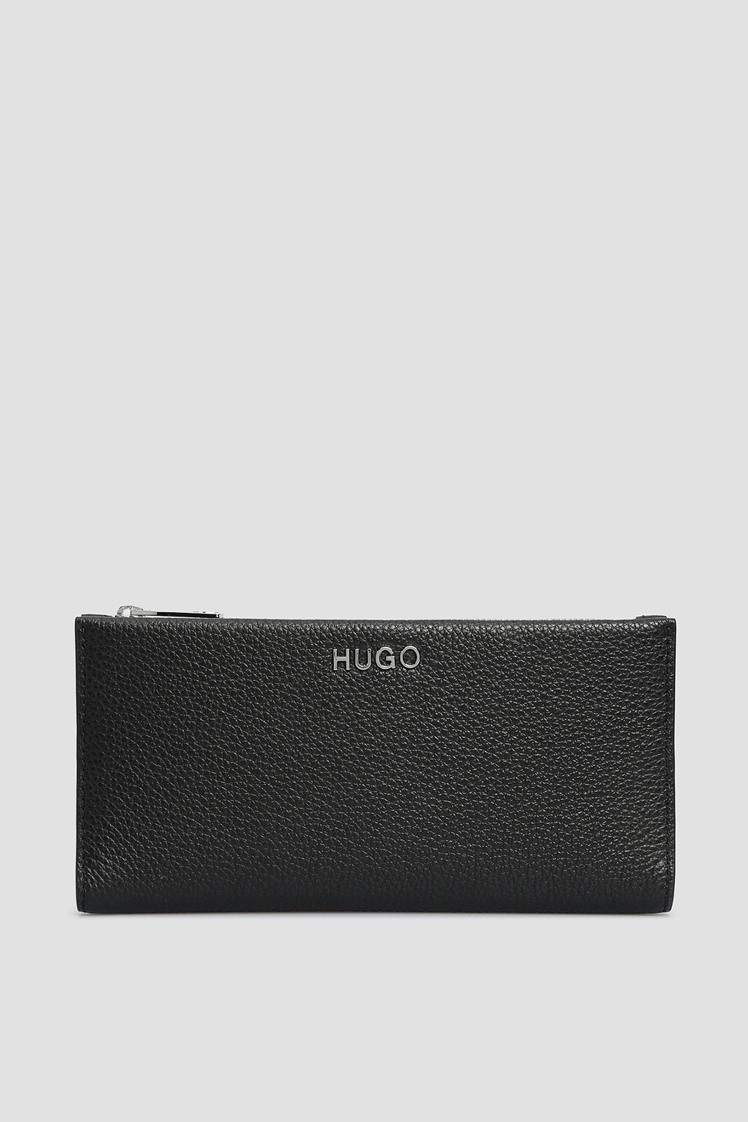 Женский черный кожаный кошелек HUGO 50428602;001