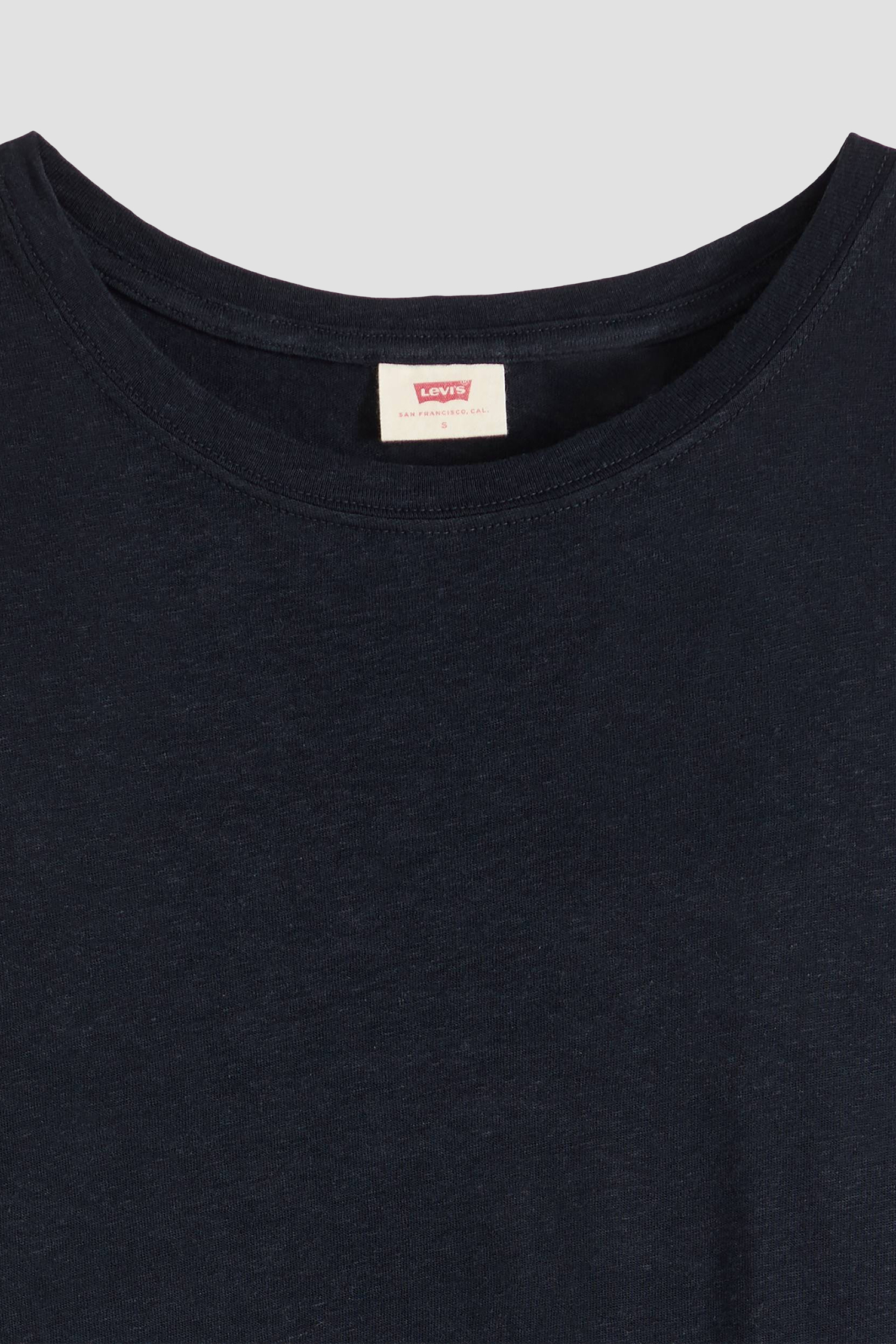 Жіноча чорна лляна футболка Levi’s® 005IR;0001