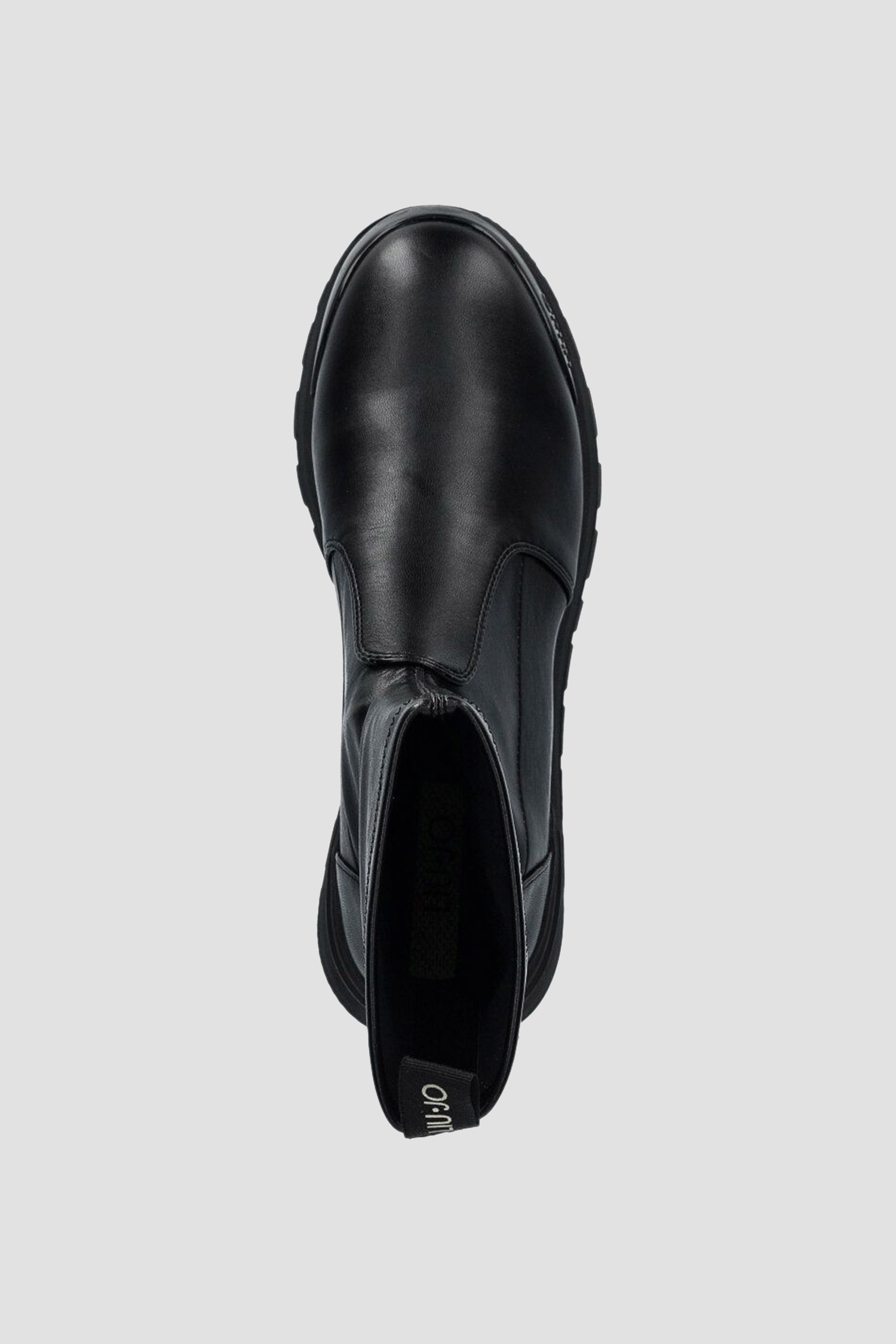 Жіночі чорні шкіряні напівчоботи Liu Jo BF4055.EX046;22222