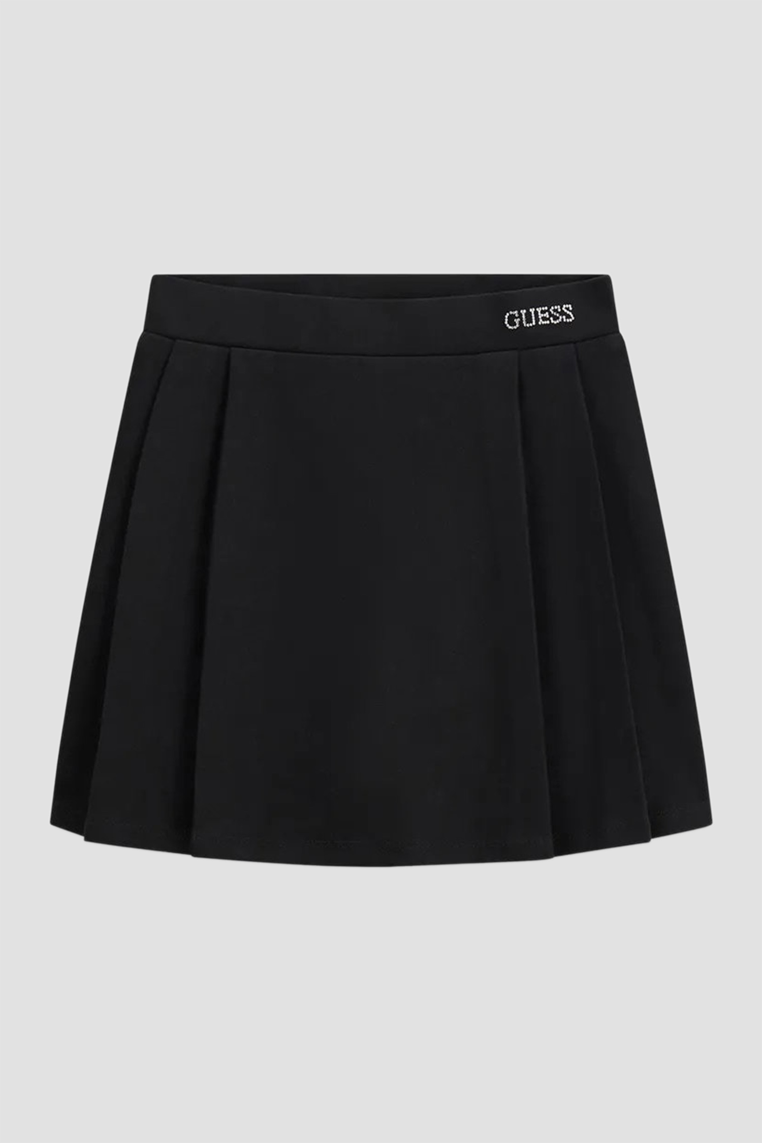 Детская черная плиссированная юбка Guess Kids J6YD01.K3936;JBLK