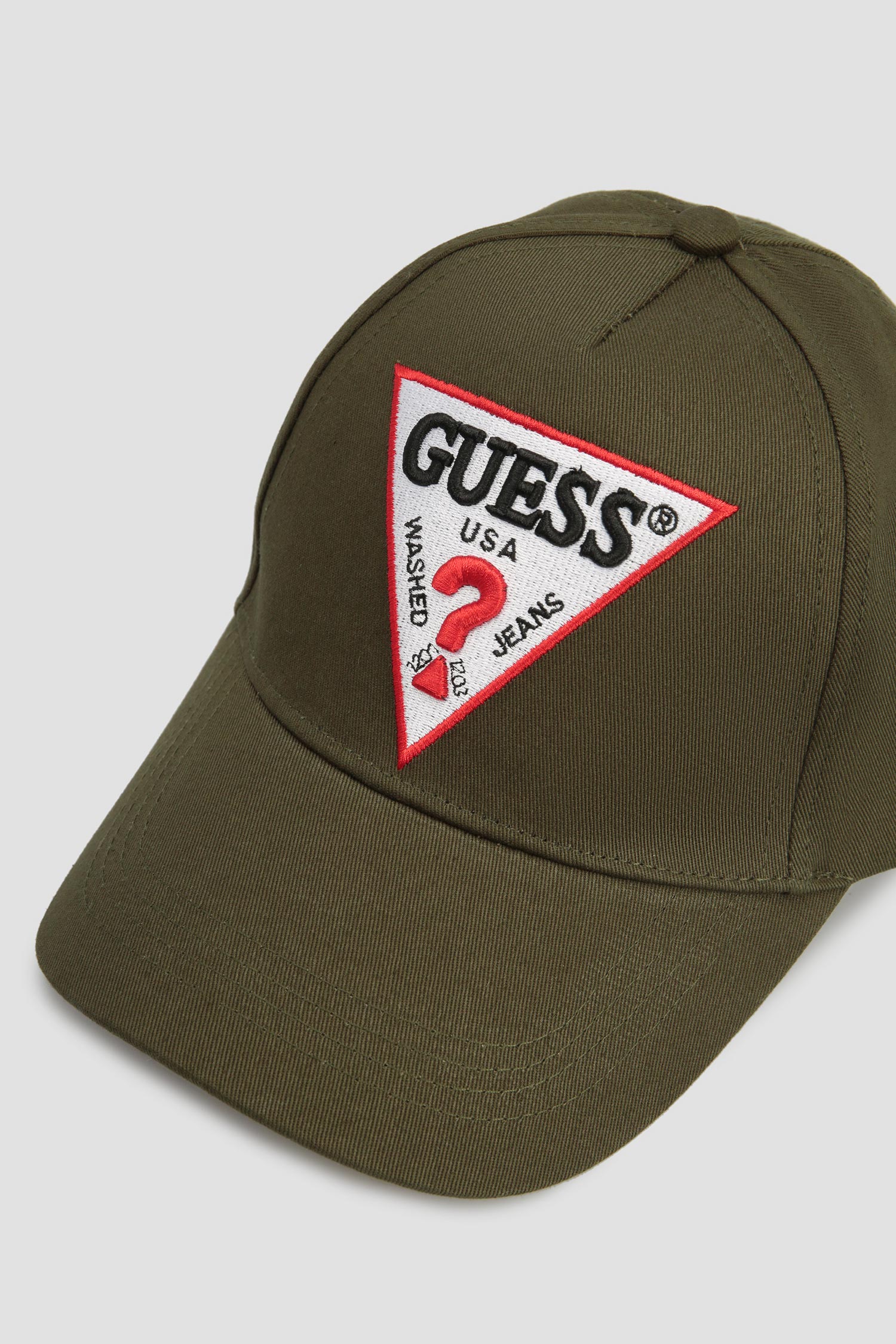 Мужская зеленая кепка Guess M1RZ57.WBN60;G8F6 — Ultrashop