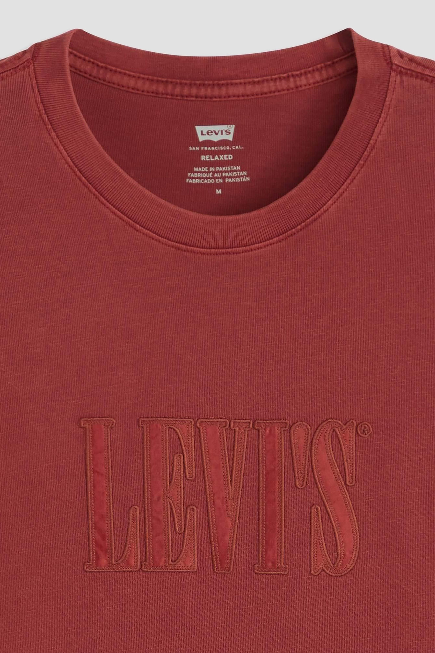 Мужская красная футболка Levi’s® 16143;1677
