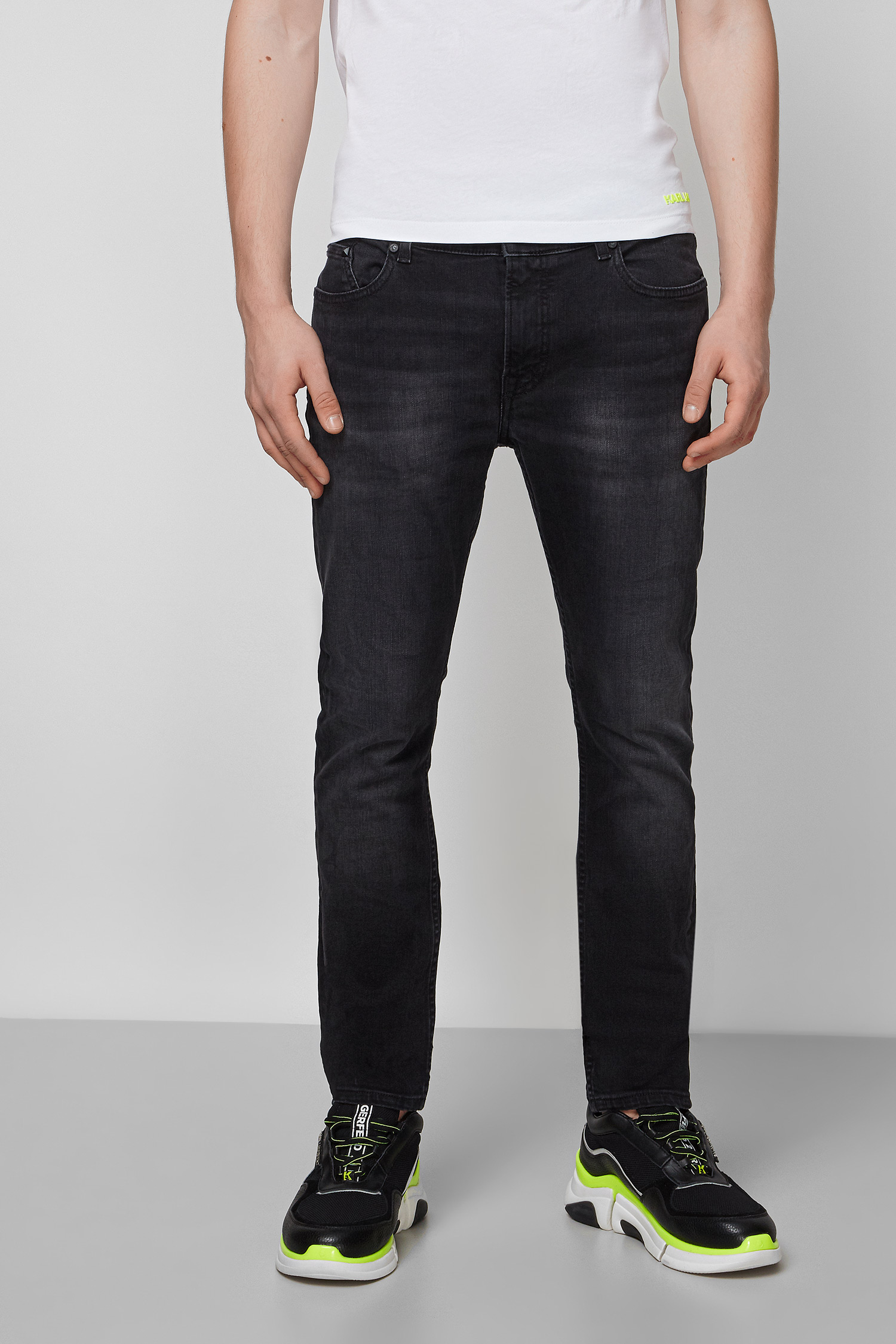 Чорні джинси для хлопців Karl Lagerfeld 511835.265801;990