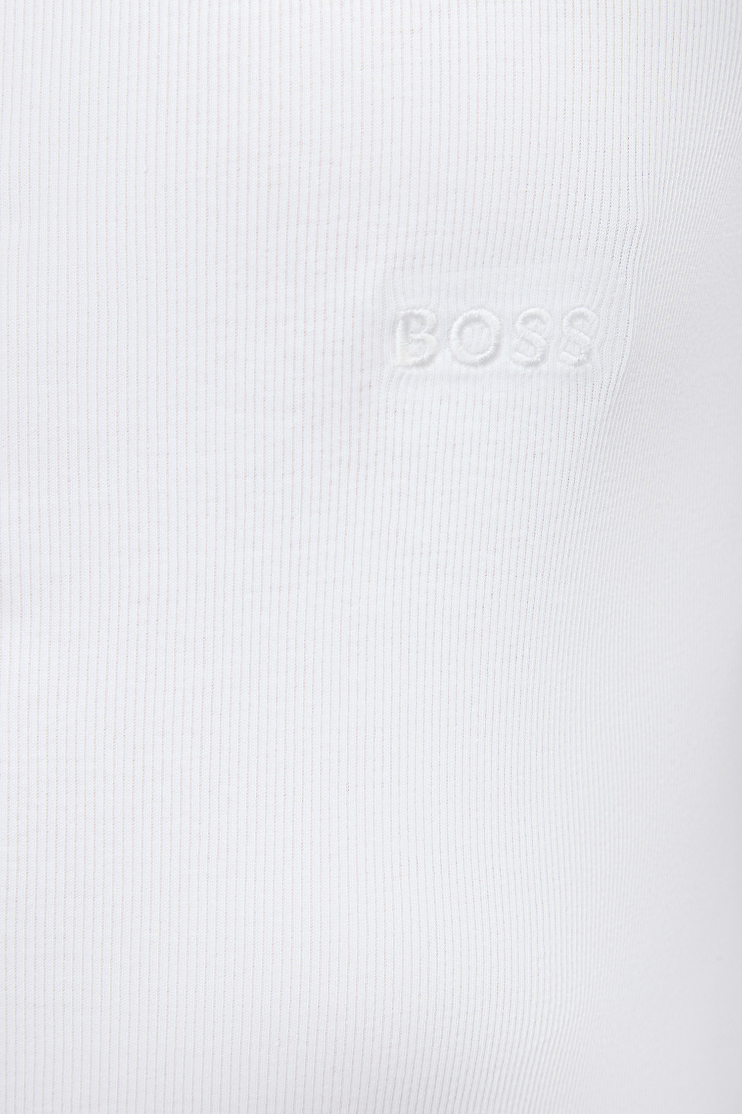 Мужская белая майка (3 шт) BOSS 50542132;100