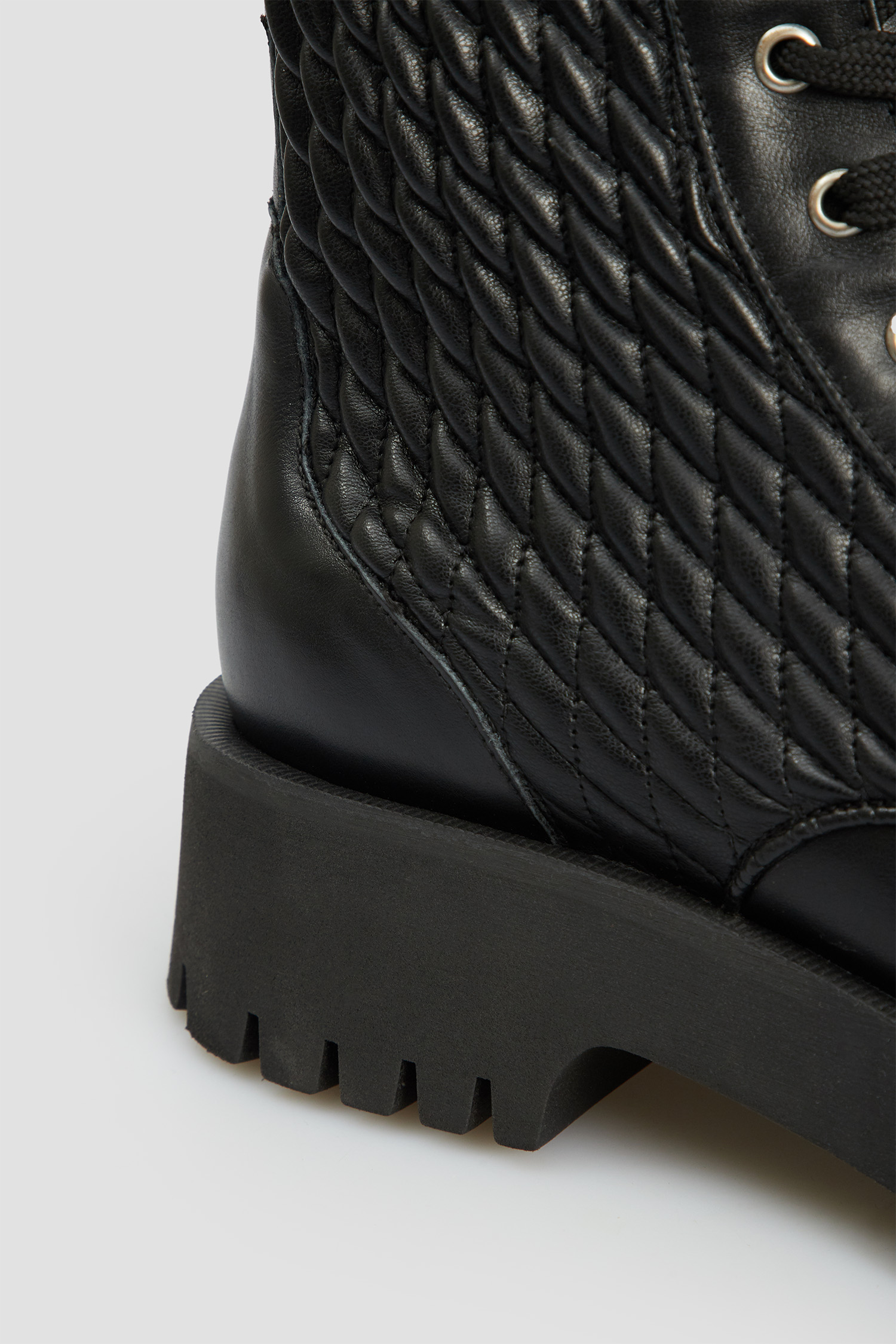 Жіночі чорні шкіряні черевики BALDININI D5B422P1VNPS;0000