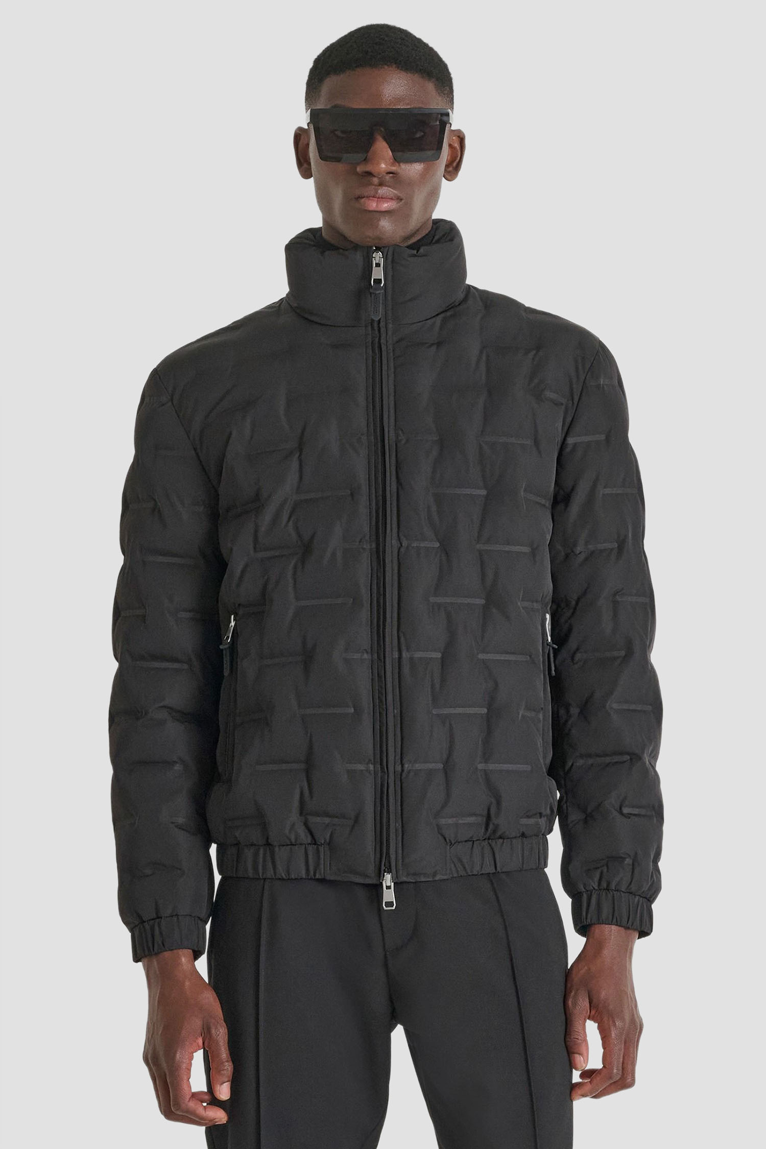 Мужская черная куртка Antony Morato MMCO00953.FA600299;9000