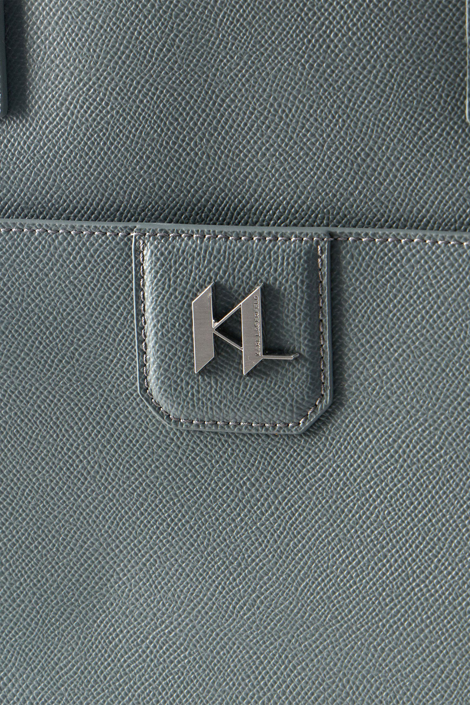 Чоловіча оливкова шкіряна сумка Karl Lagerfeld B1M30208;2FJ