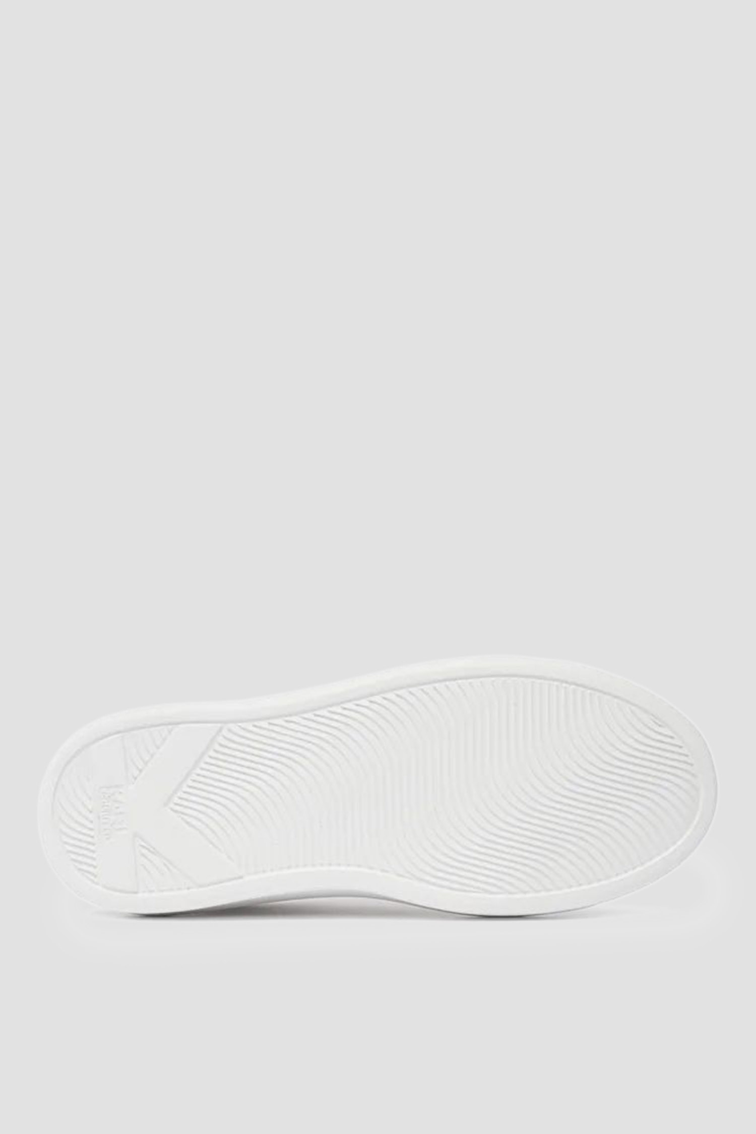 Женские белые кожаные сникерсы Karl Lagerfeld KL62530N;01W