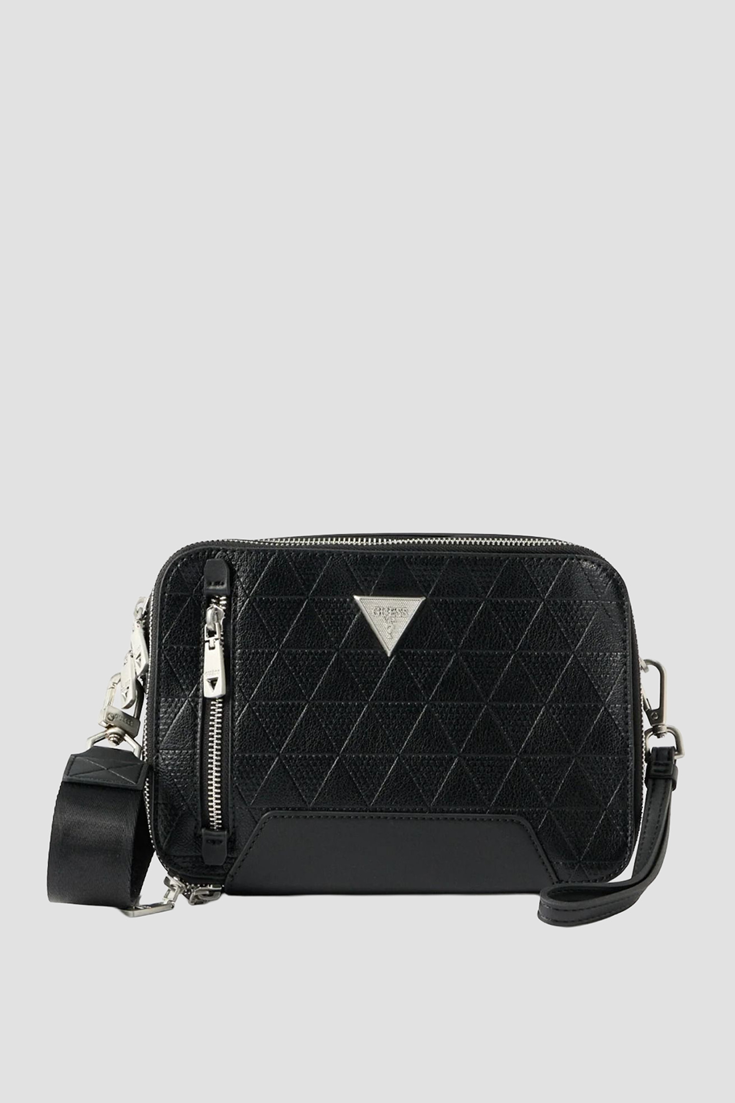 Мужская черная сумка Guess HMTOTE.P6139;BLA