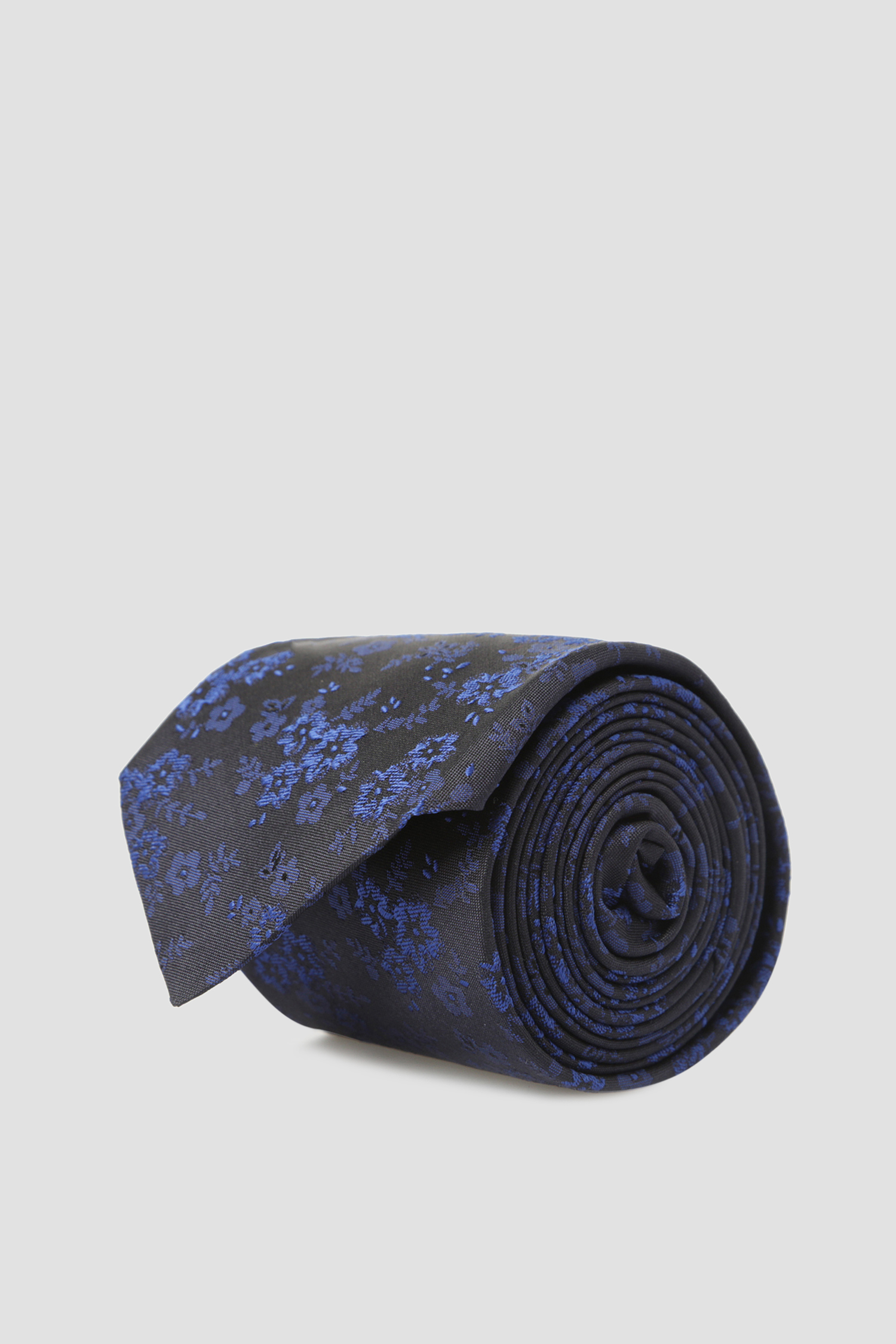 Чоловіча синя шовкова краватка Karl Lagerfeld 591173.805100;650