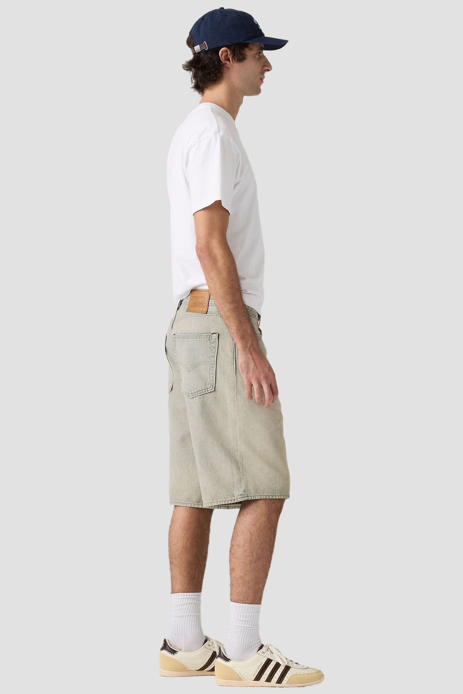 Чоловічі бежеві джинсові шорти 478 Baggy Levi’s® 001JM;0013