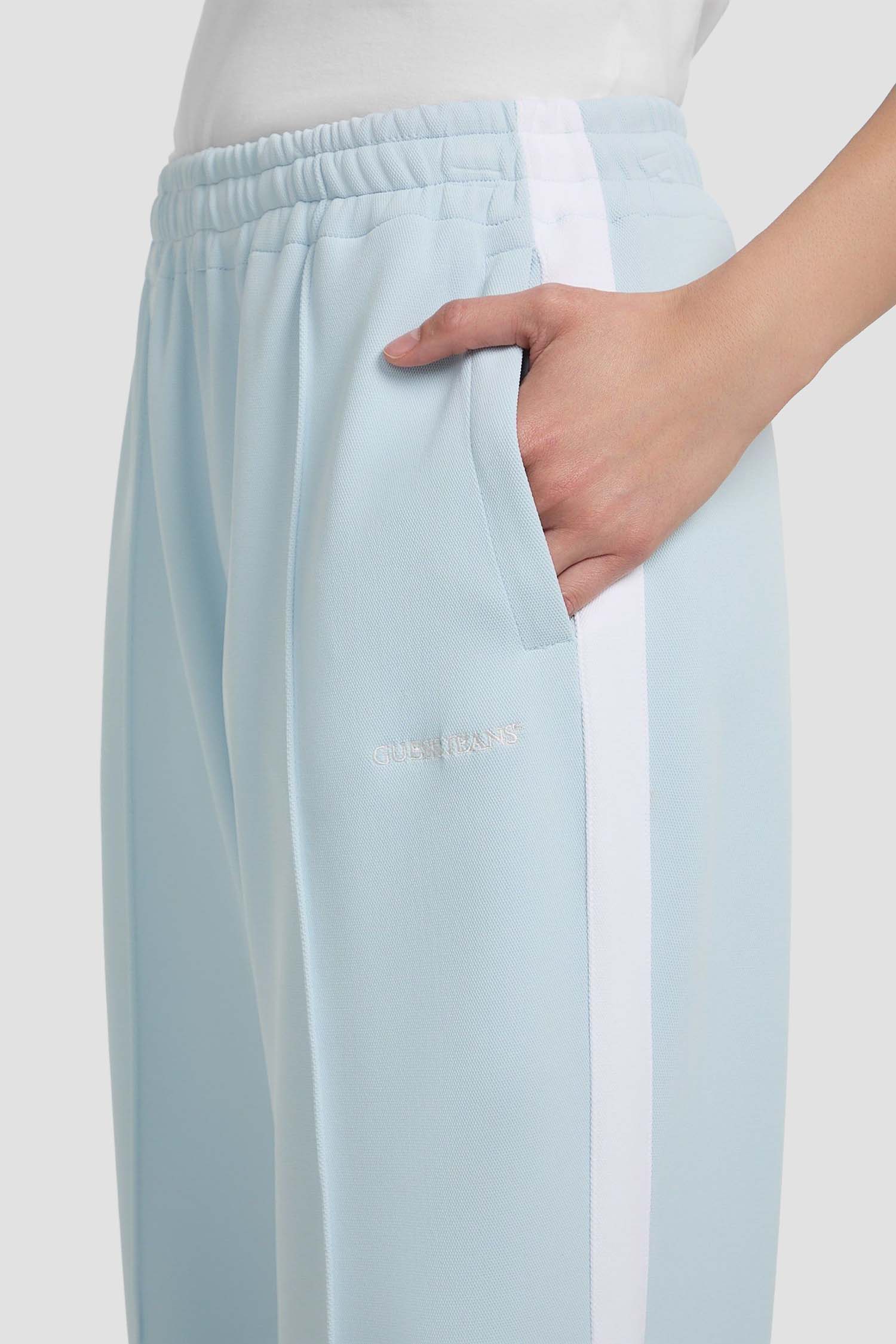 Женские голубые спортивные брюки Guess Jeans W5GB43.KB212;G7O7