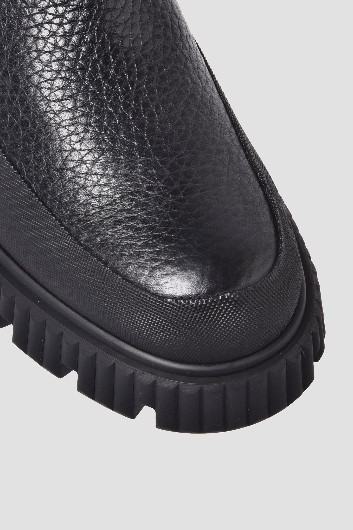 Мужские черные кожаные челси BALDININI U6B206P1BOTT;0000