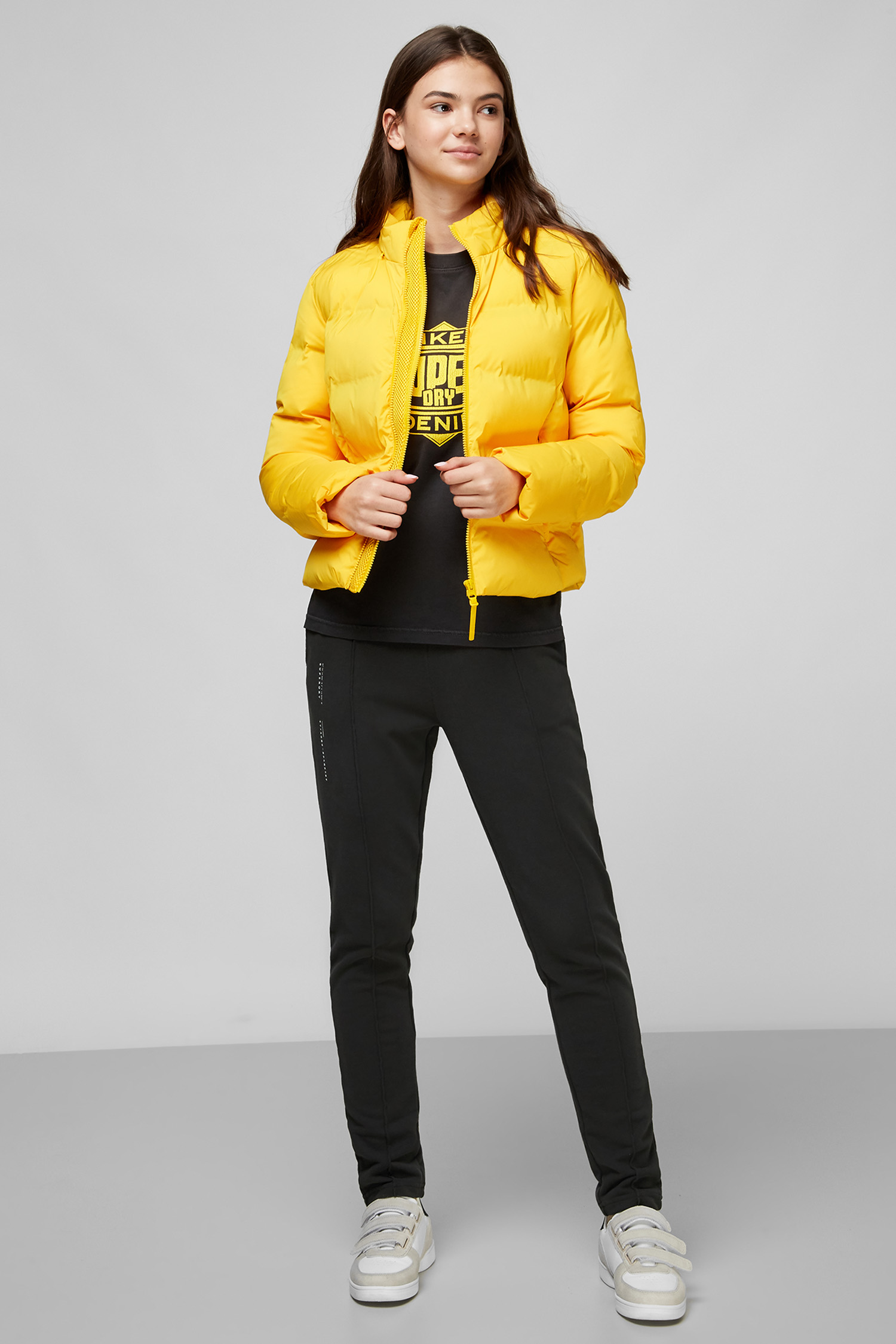 Желтая куртка для девушек SuperDry WS310271A;K1K