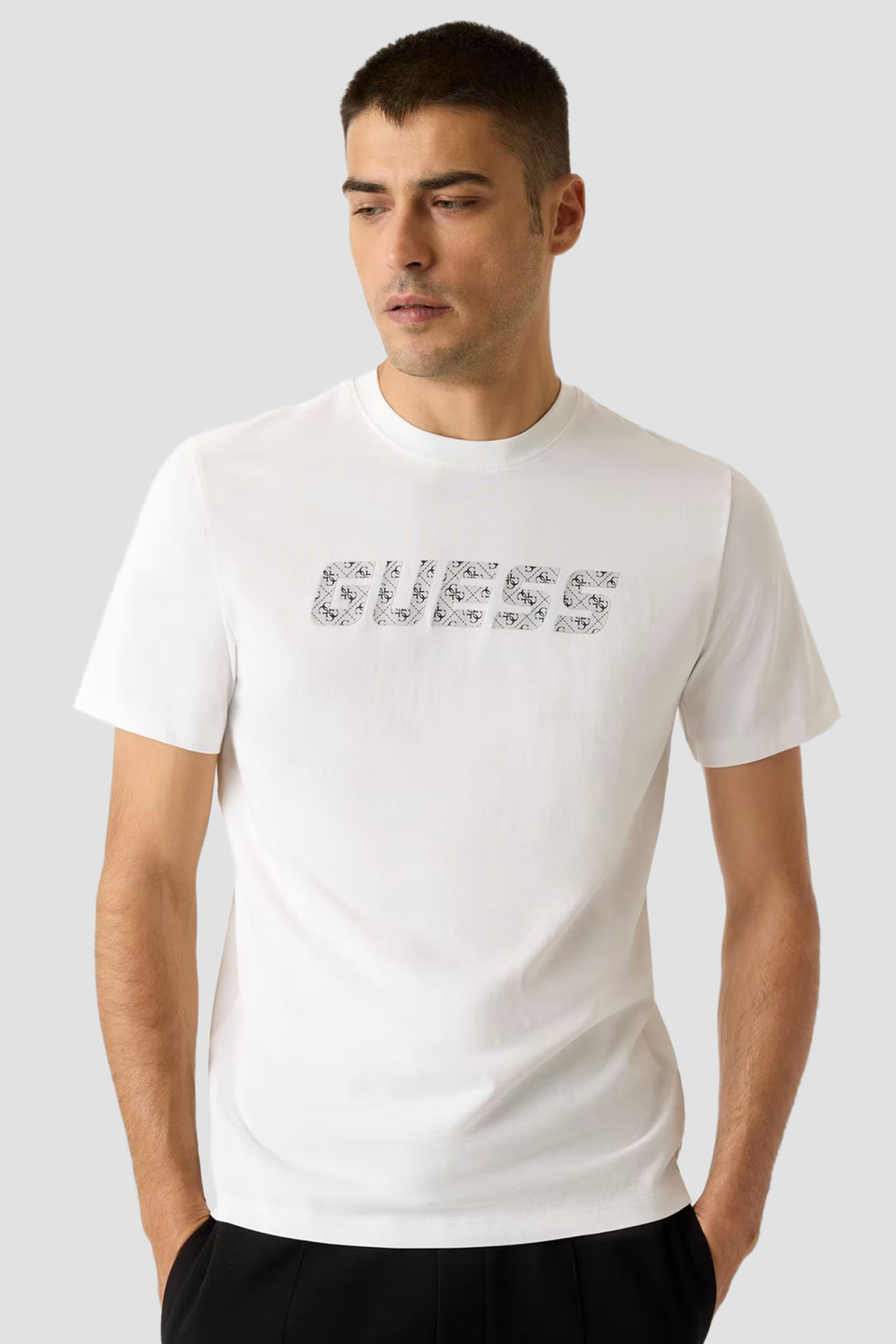 Мужская белая футболка Guess Z6RI15.I3Z14;G018