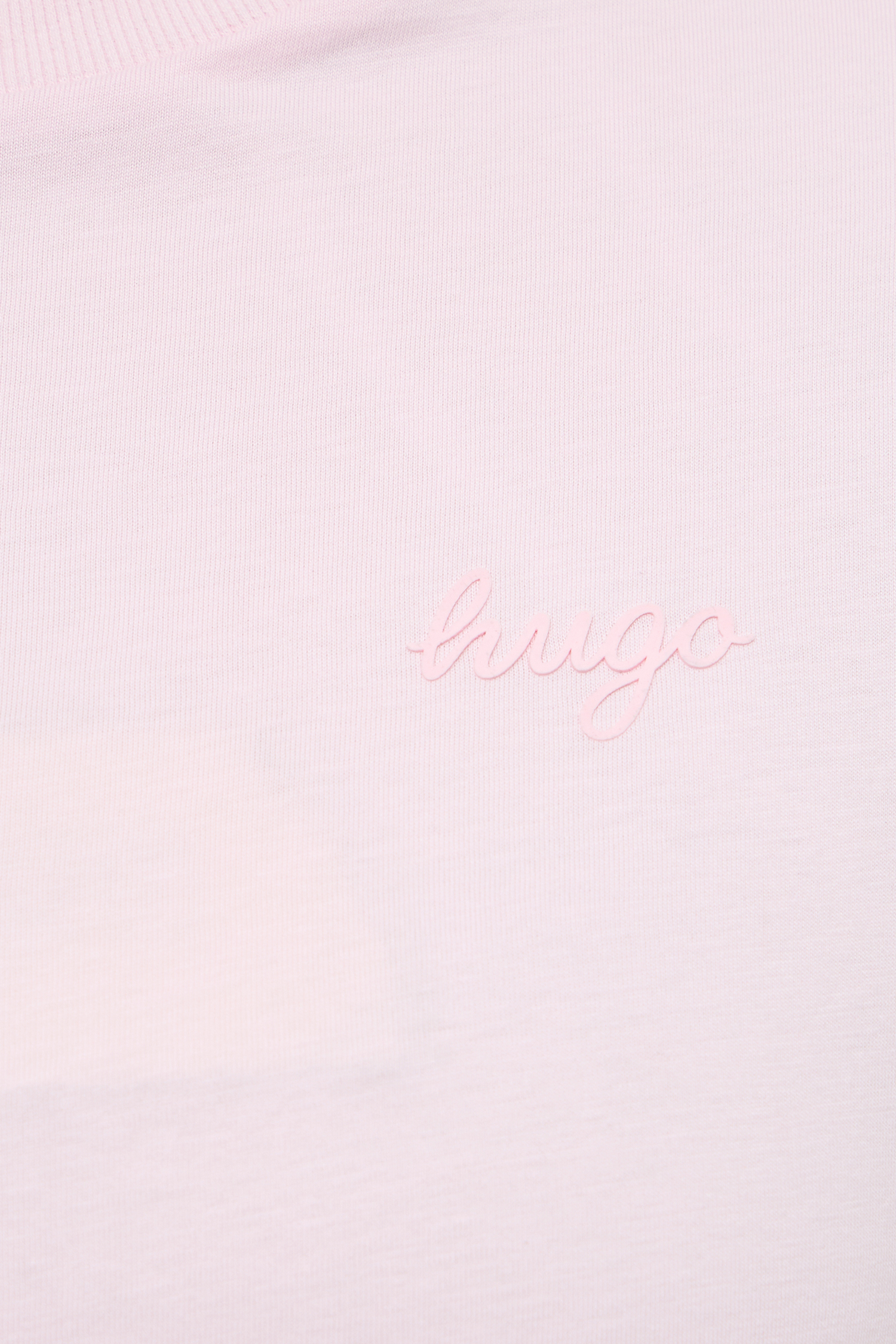 Жіноча рожева футболка HUGO BLUE 50575770;687