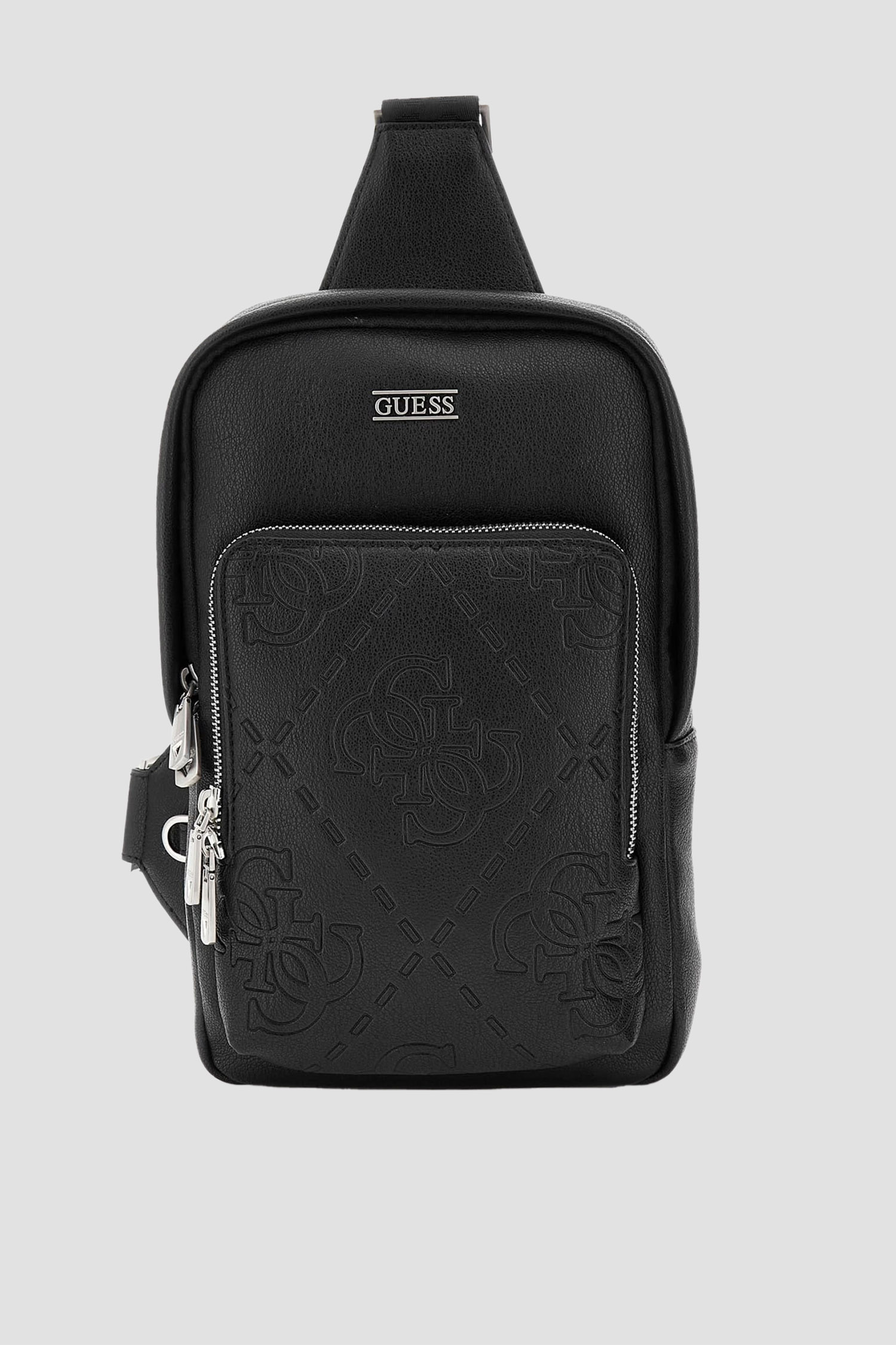 Чоловіча чорна сумка Guess HMBOMG.P5426;BLA