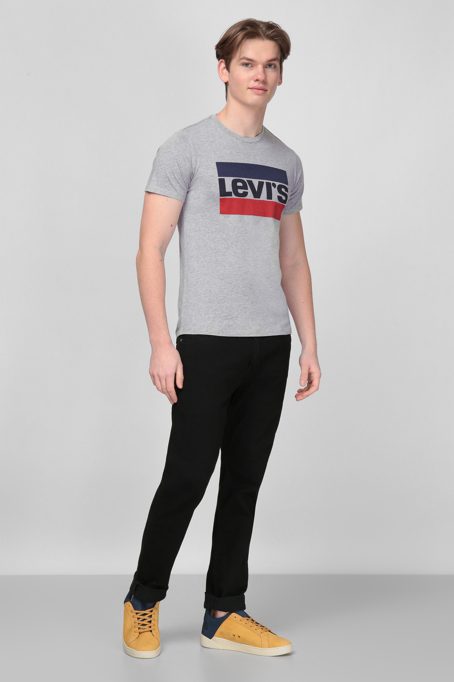 Сіра футболка для хлопців Levi’s® 39636;0002