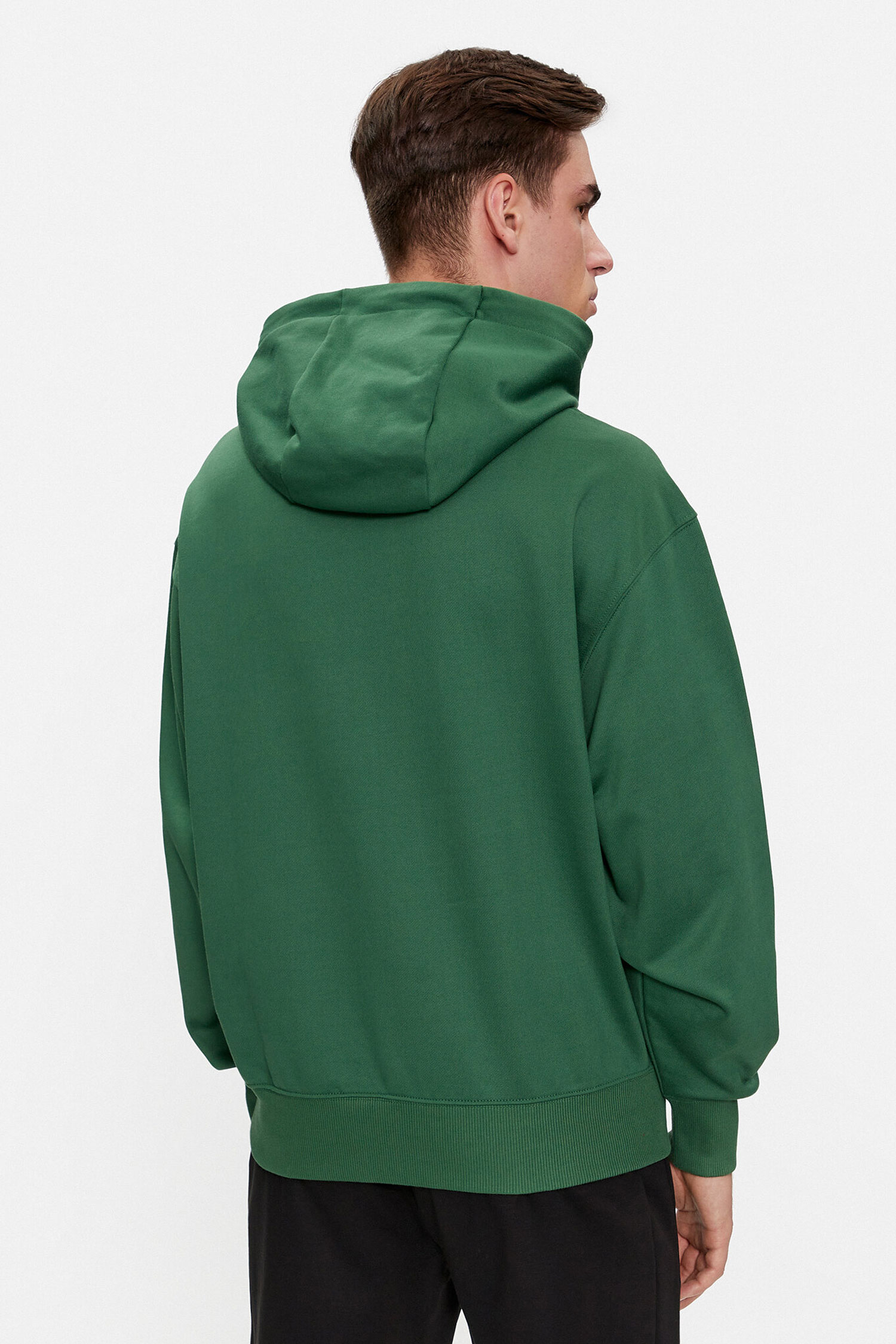 Мужское зеленое худи BOSS 50496661;348