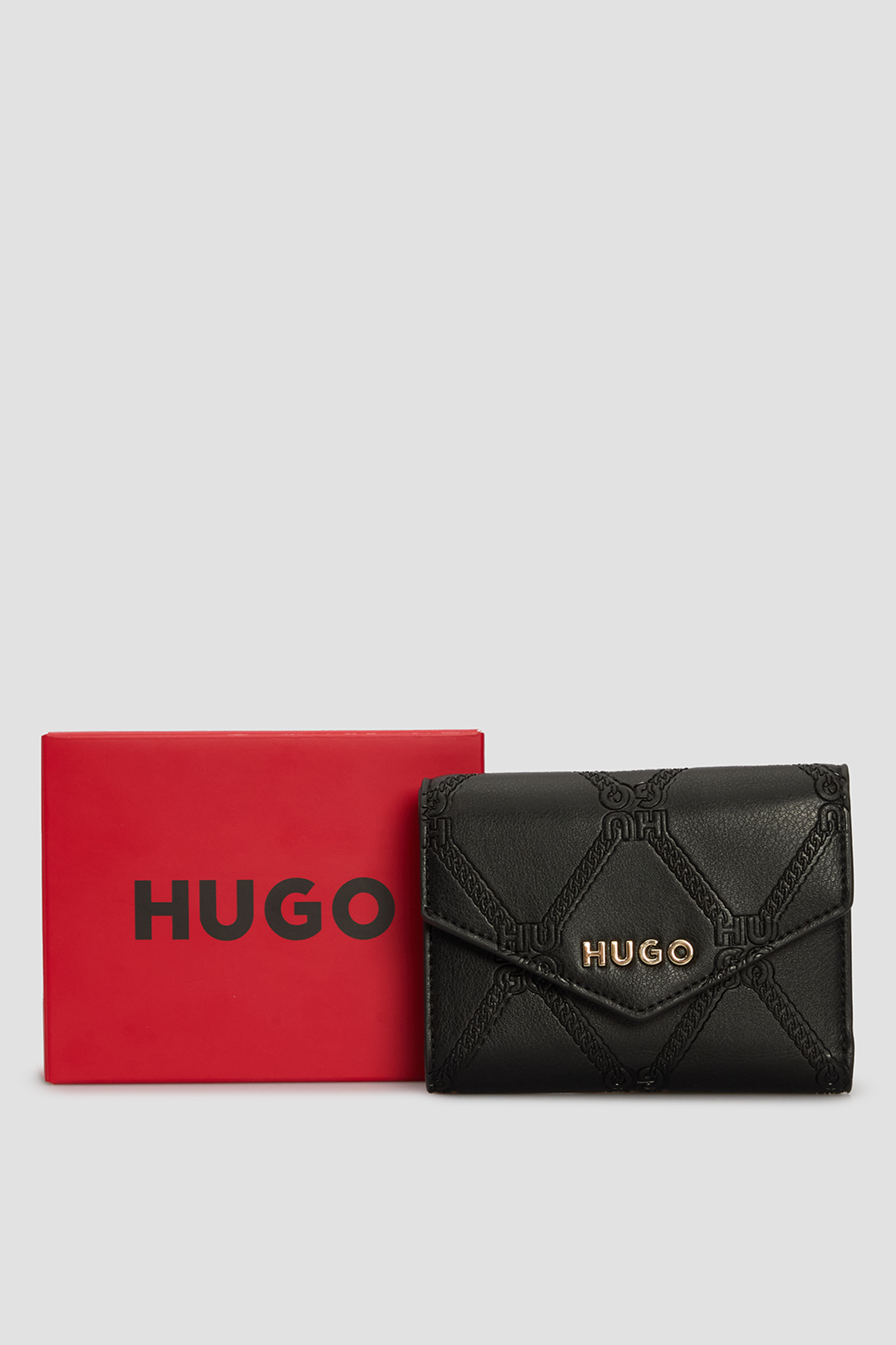 Женский черный кошелек HUGO 50535929;001