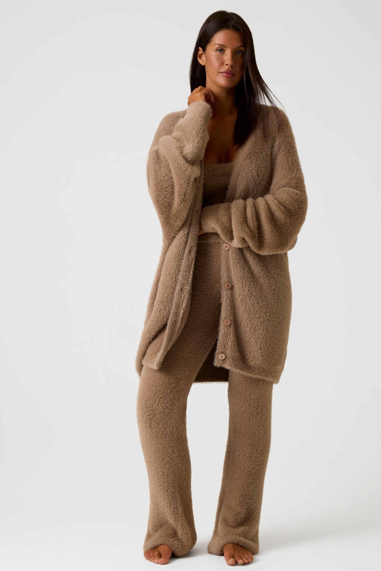 Женские бежевые брюки Guess O5BB03.Z1282;G1AH