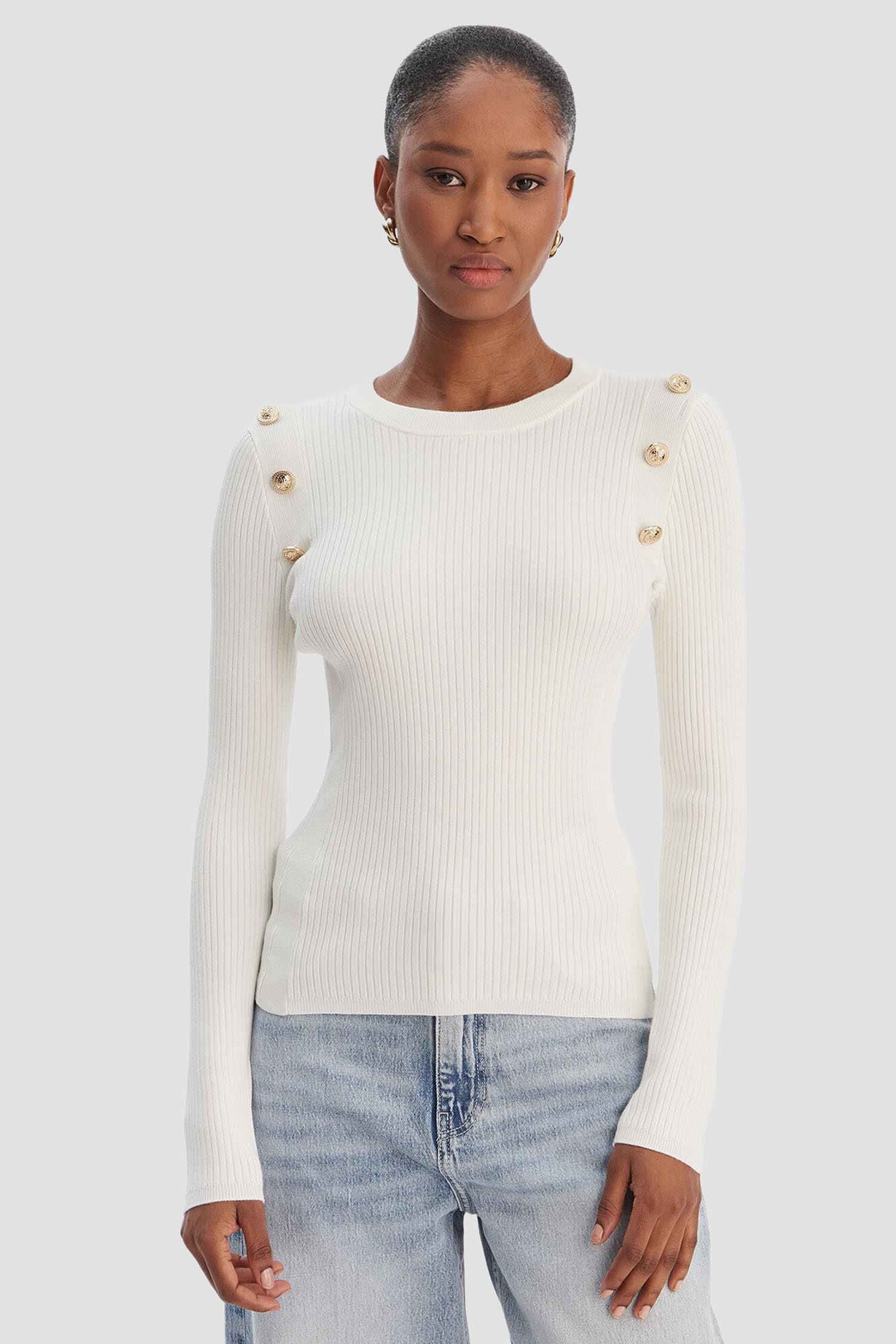 Женский белый джемпер Guess W6RR58.Z2YK2;G1O6