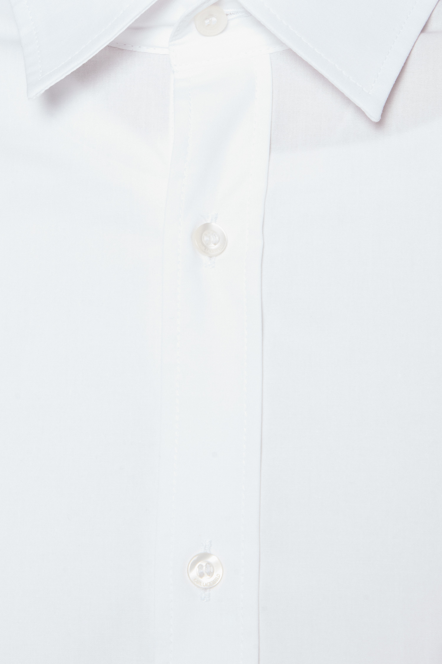 Мужская белая рубашка Karl Lagerfeld 553600.605976;10