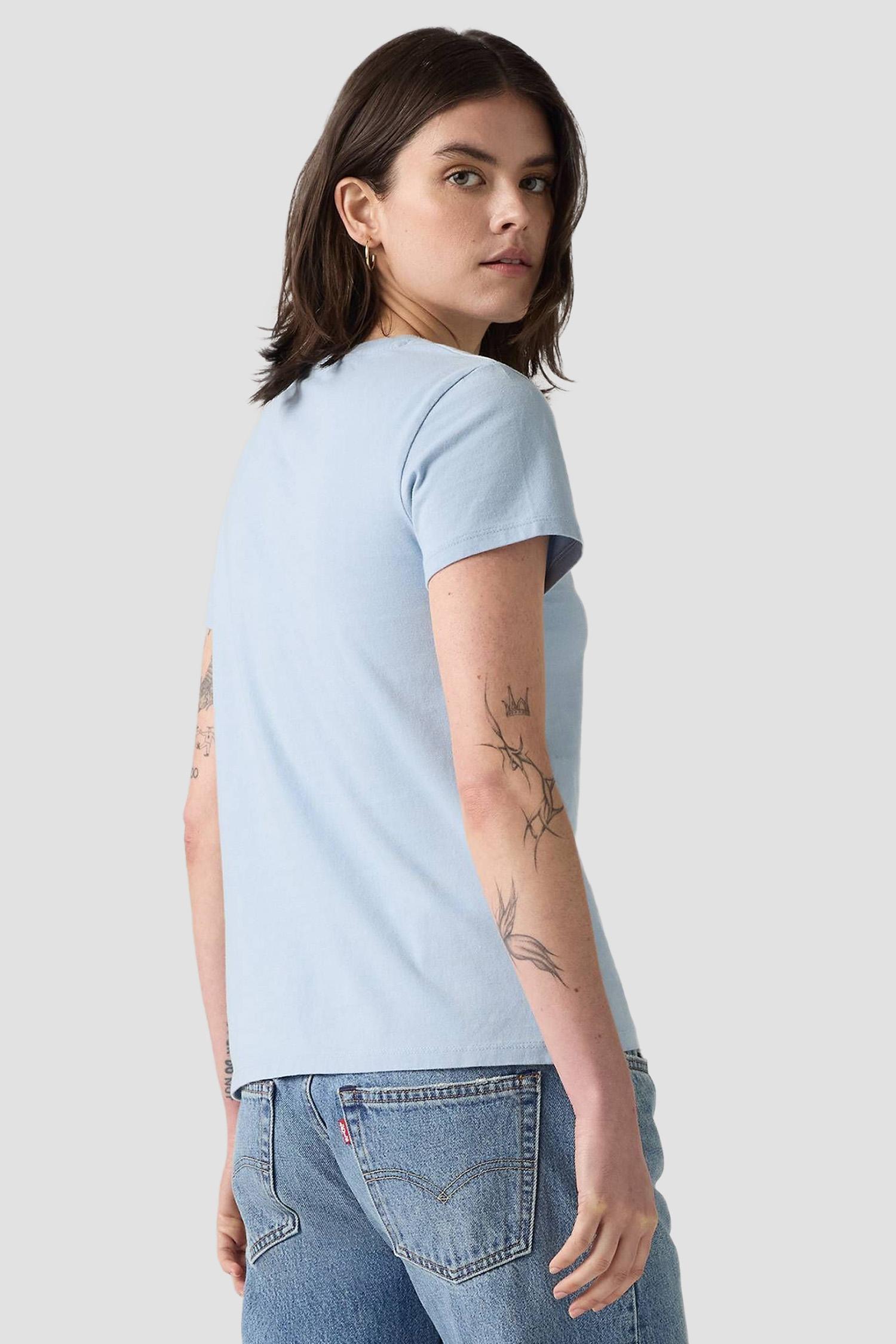 Жіноча блакитна футболка Levi’s® 39185;0398