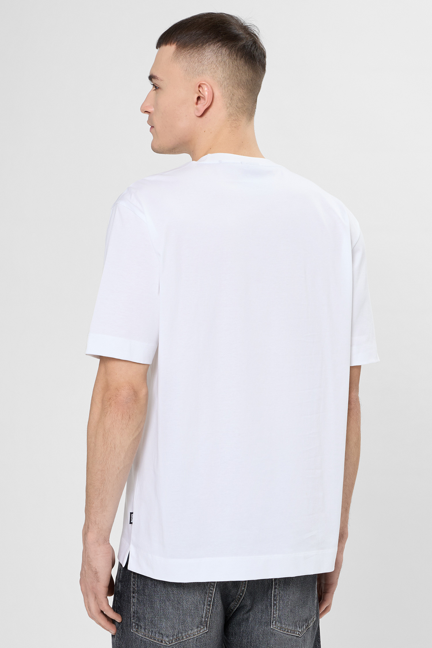 Чоловіча біла футболка BOSS 50559050;100