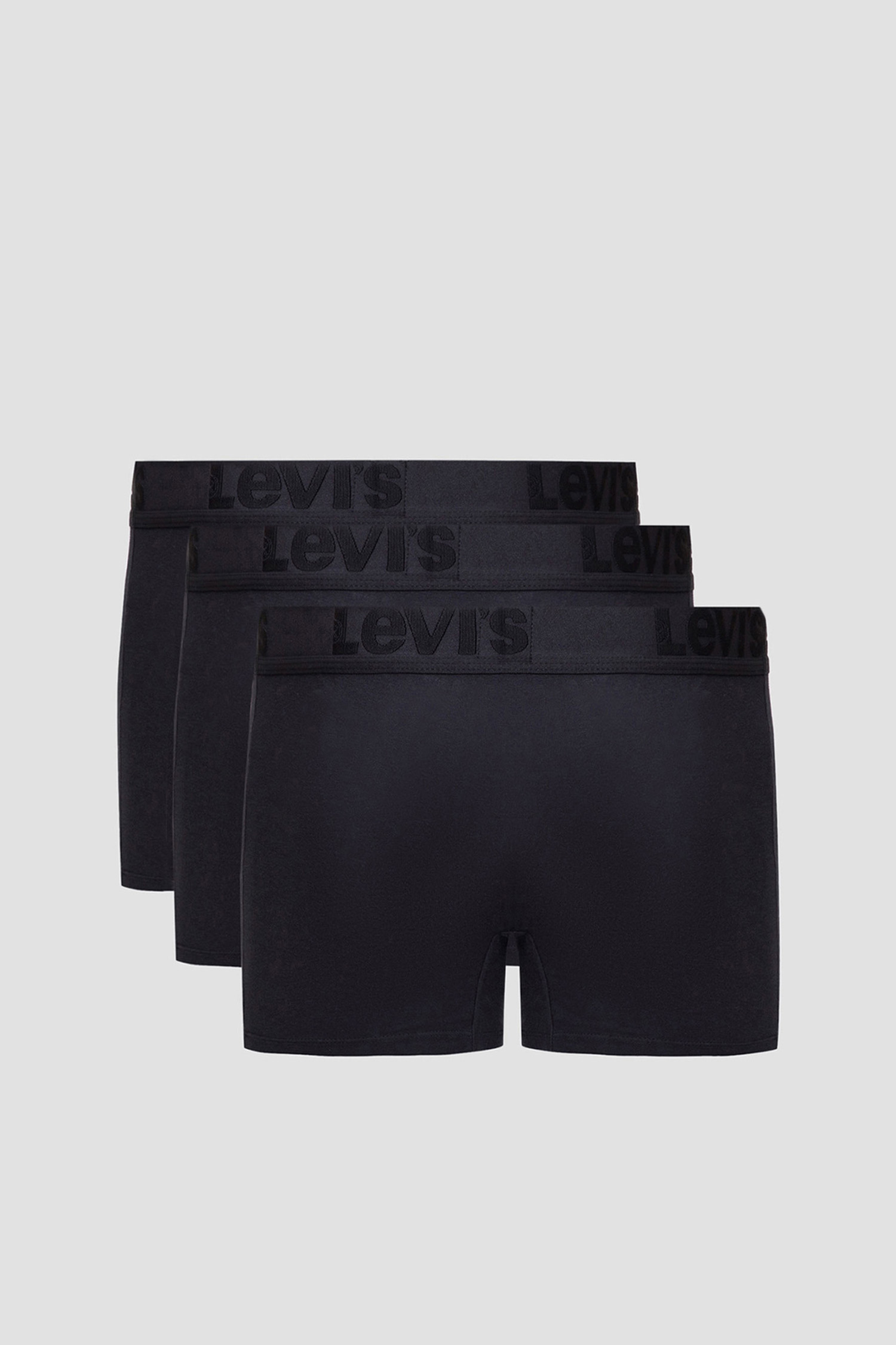 Чоловічі чорні боксери (3 шт) Levi’s® 905045001;001