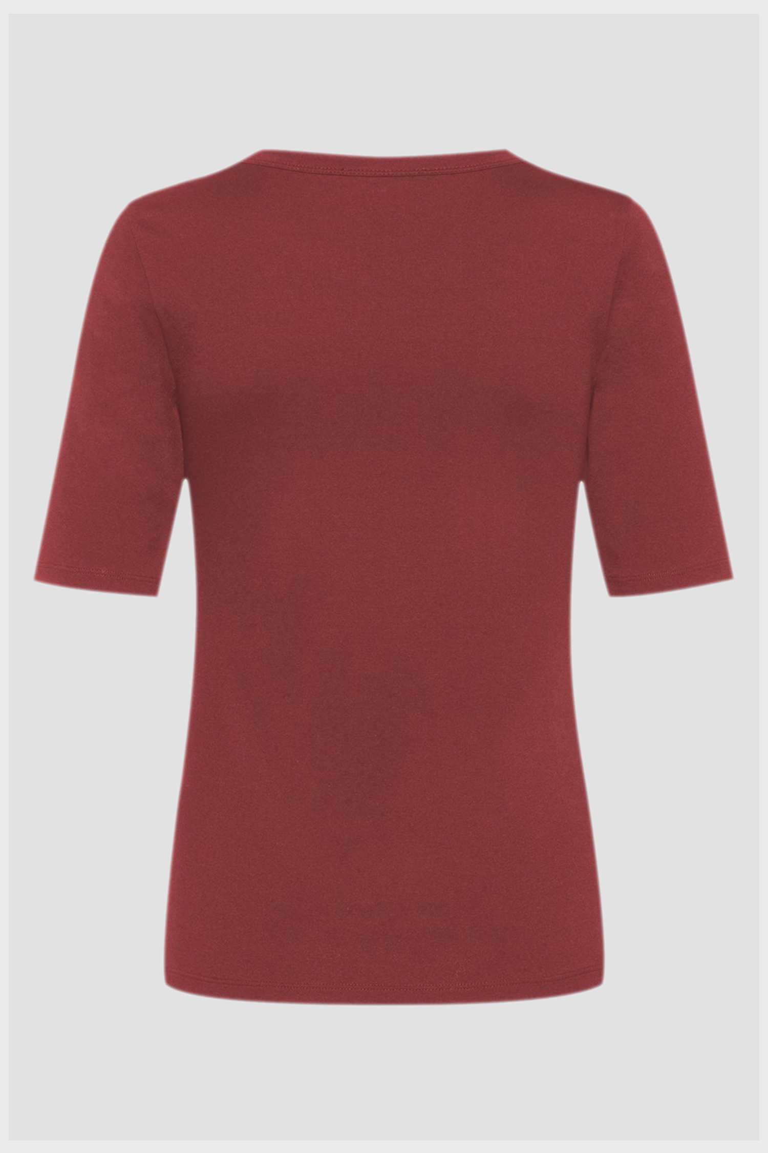 Женская бордовая футболка BOSS 50461122;606