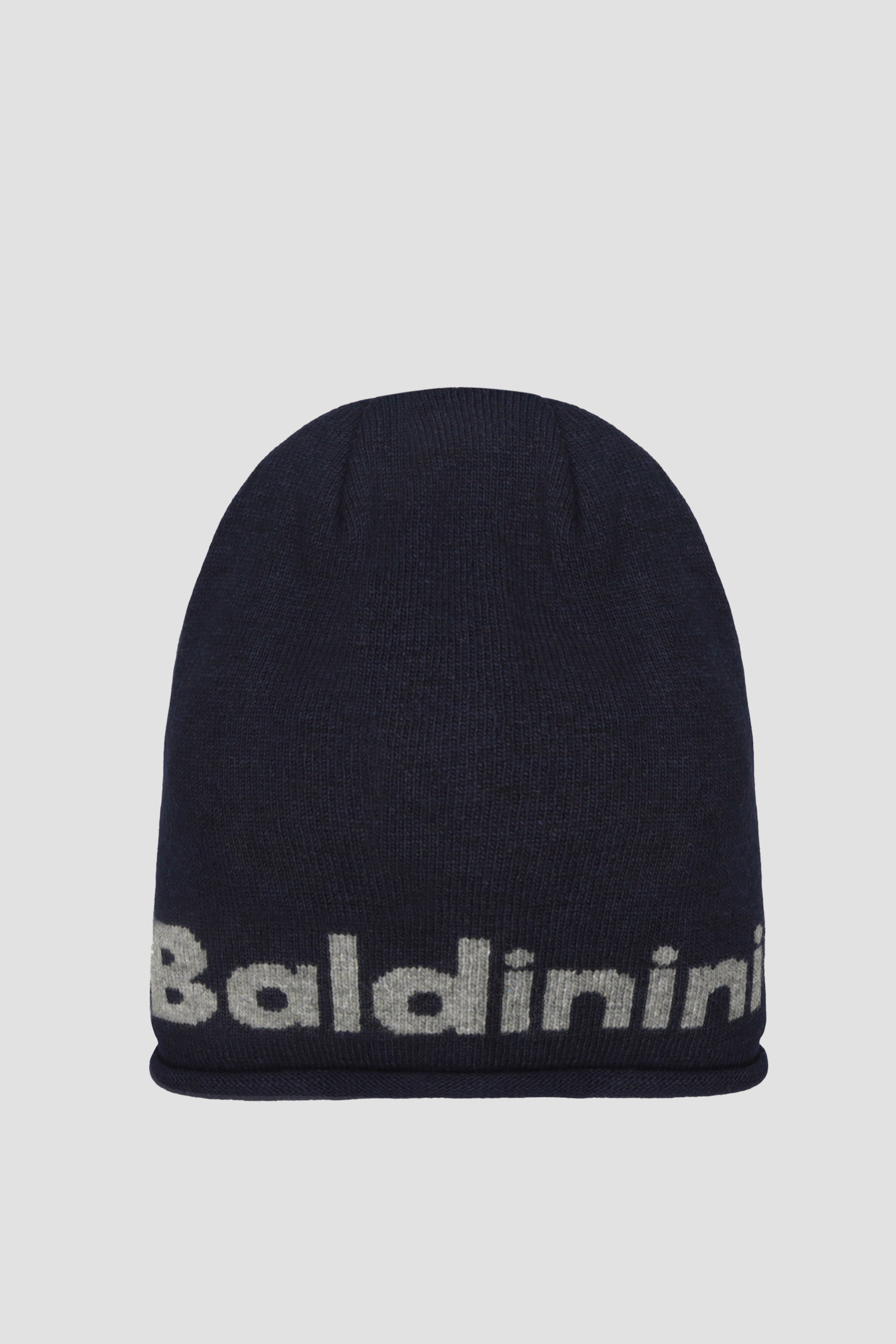 Темно-синяя шерстяная шапка для парней Baldinini M2BC05ANTE;BLGR