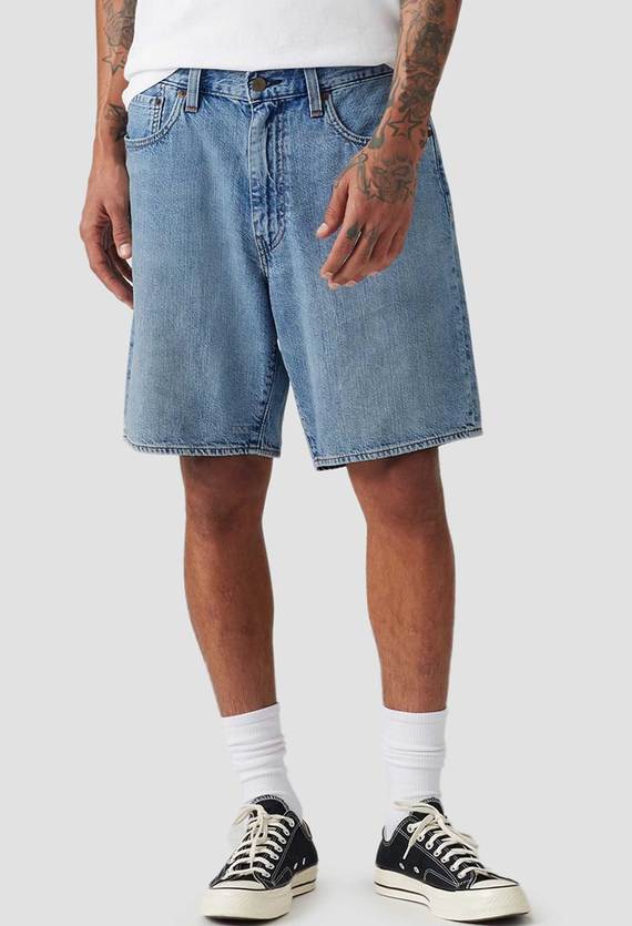 Чоловічі сині джинсові шорти 468™ Stay Loose Levi's® A8461;0015