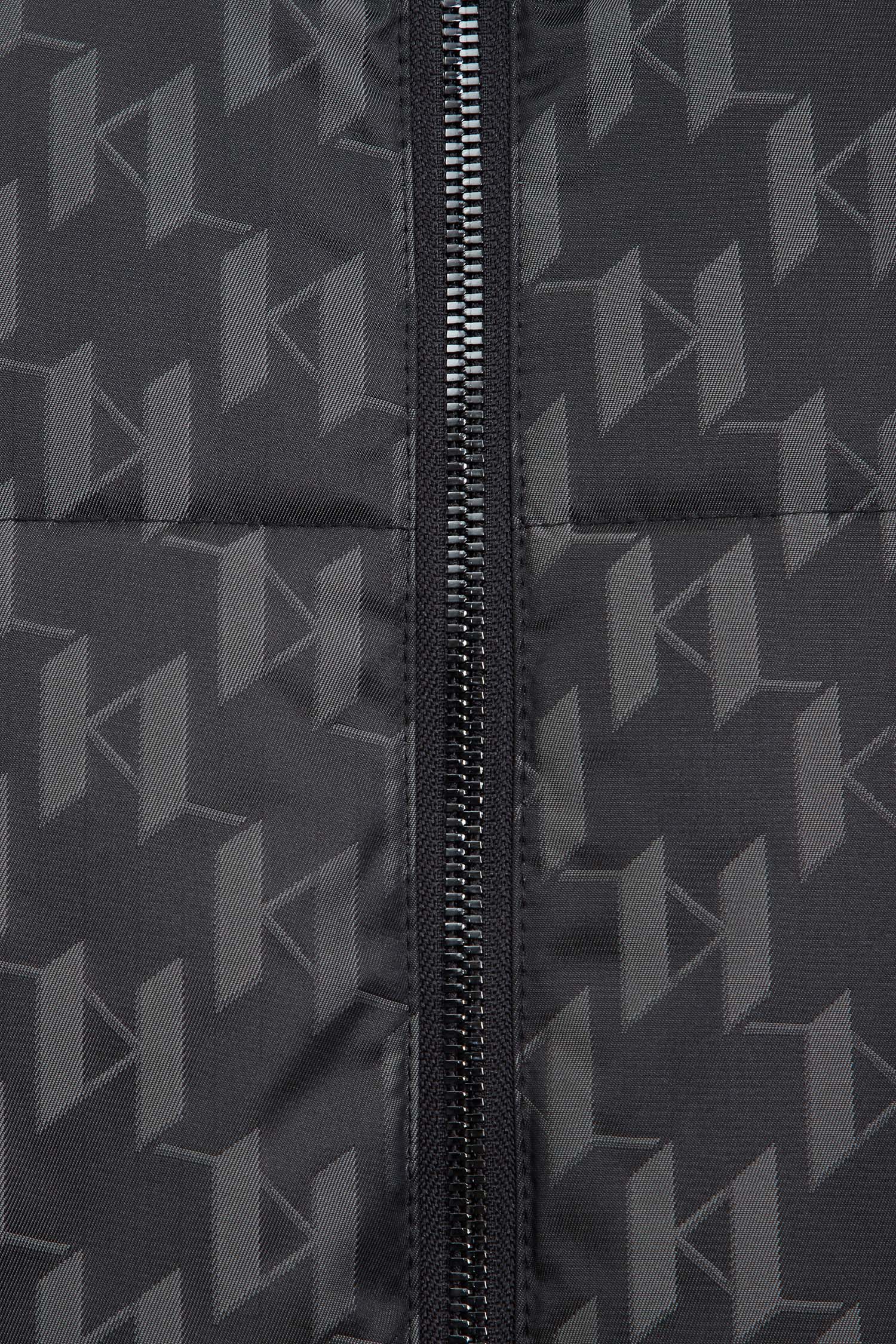 Чоловіча чорна куртка з візерунком Karl Lagerfeld 544529.505018;990