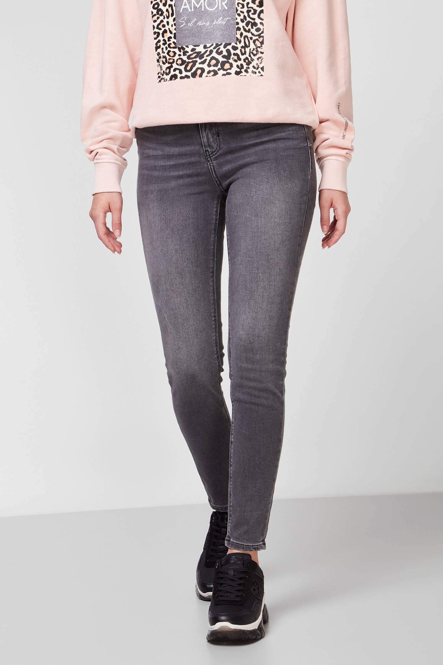 Жіночі сірі джинси Guess W1YA46.D4F52;CRG1