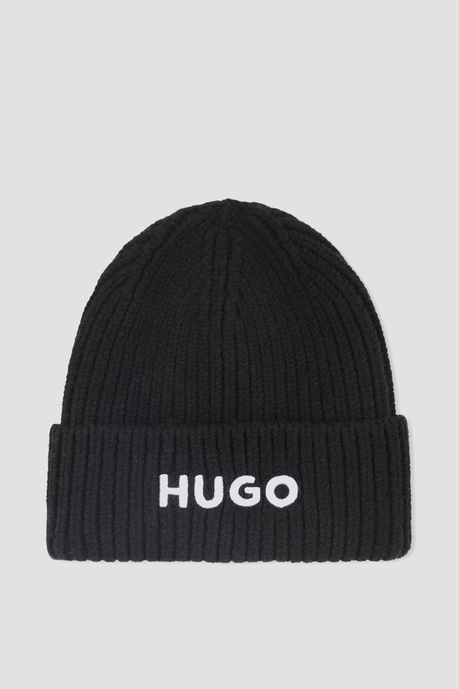 Детская черная шапка HUGO kids G00545;09B